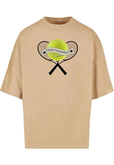 Merchcode T-Shirt Merchcode Herren Tennis Tournament Huge Tee (1-tlg)