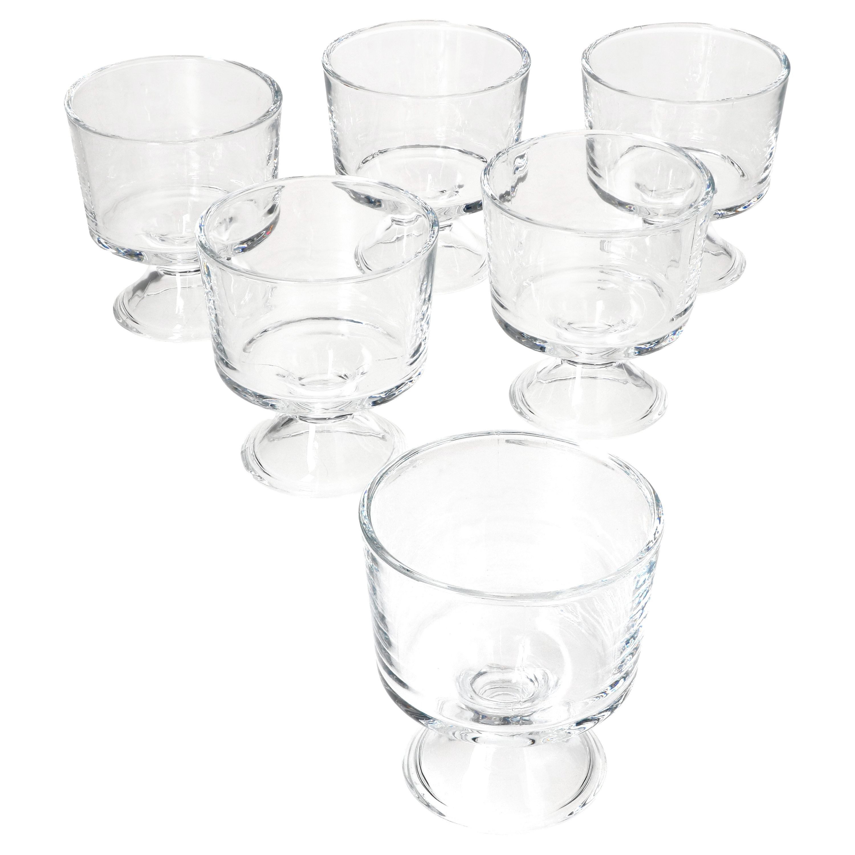MamboCat Eisschale 6x PRIMUS Eisbecher mit Fuß 250ml, Glas