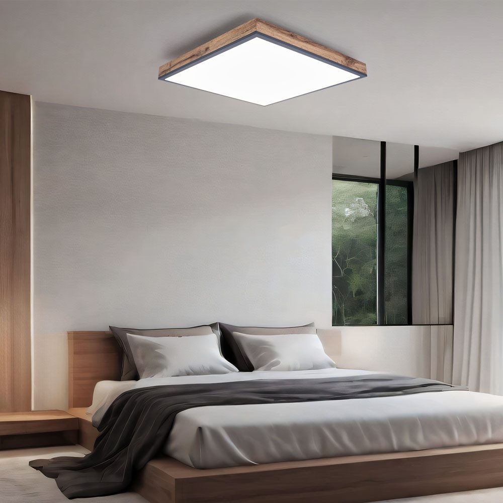 GLOBO LIGHTING LED Deckenleuchte, LED-Leuchtmittel fest verbaut, Warmweiß, Deckenleuchte Designleuchte Deckenlampe Wohnzimmerleuchte Küche