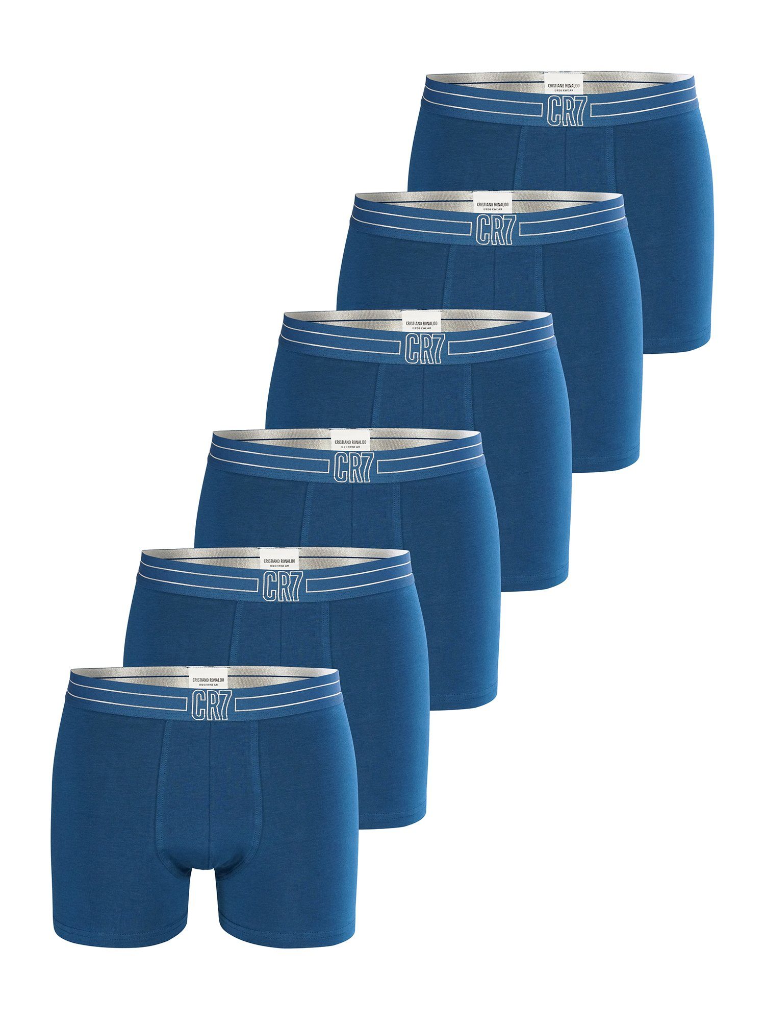 CR7 Retro Pants BASIC 6-Pack blau