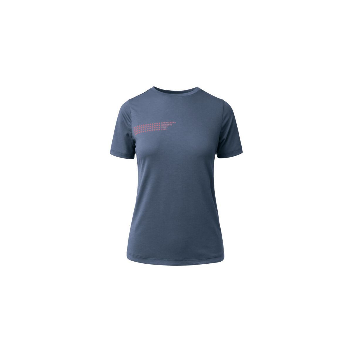 MARTINI Kurzarmshirt Hillclimb Shirt W Zeitloses, funktionales T-Shirt aus recyceltem Polyester für