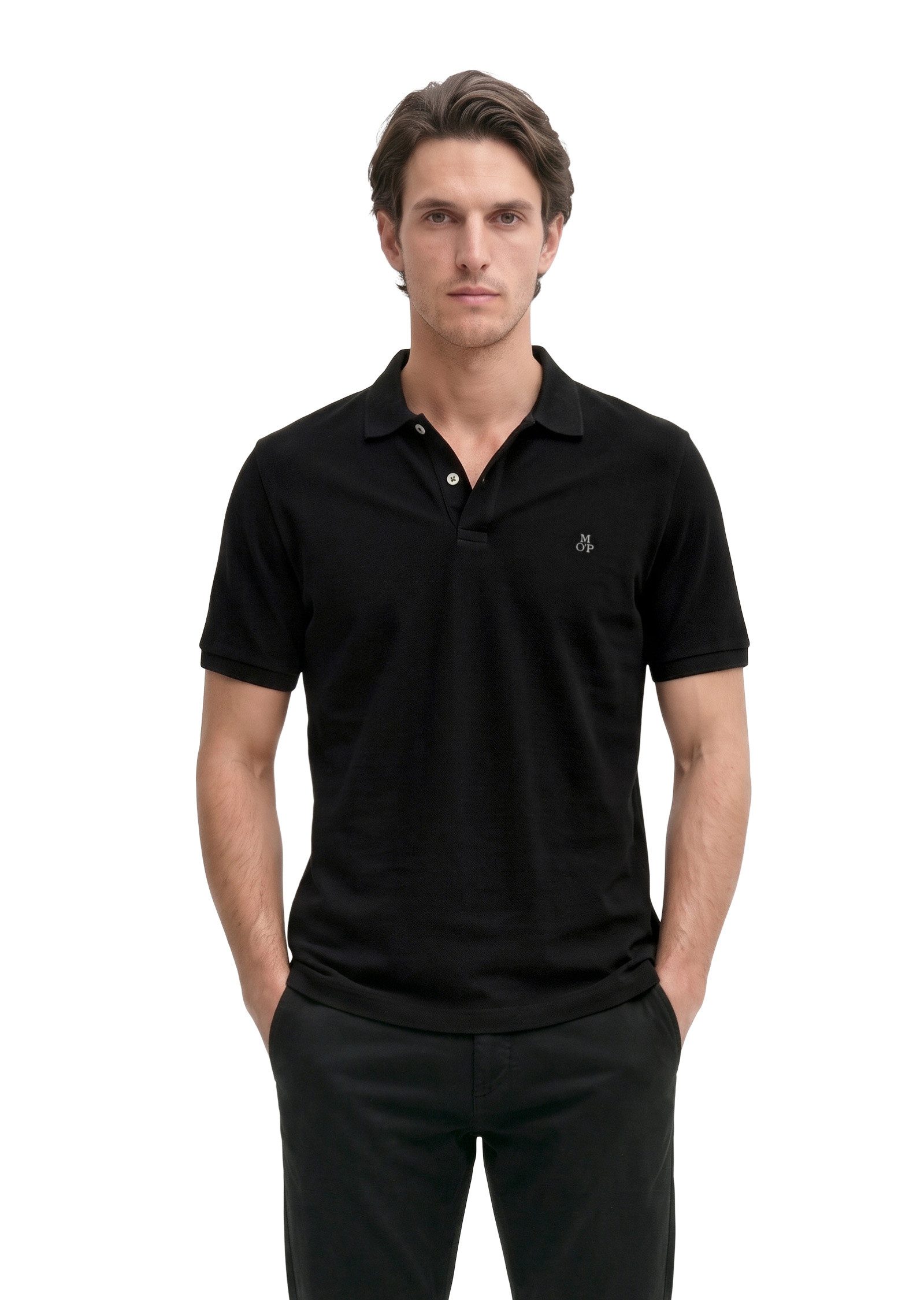 Marc O'Polo Poloshirt aus reiner Bio-Baumwolle