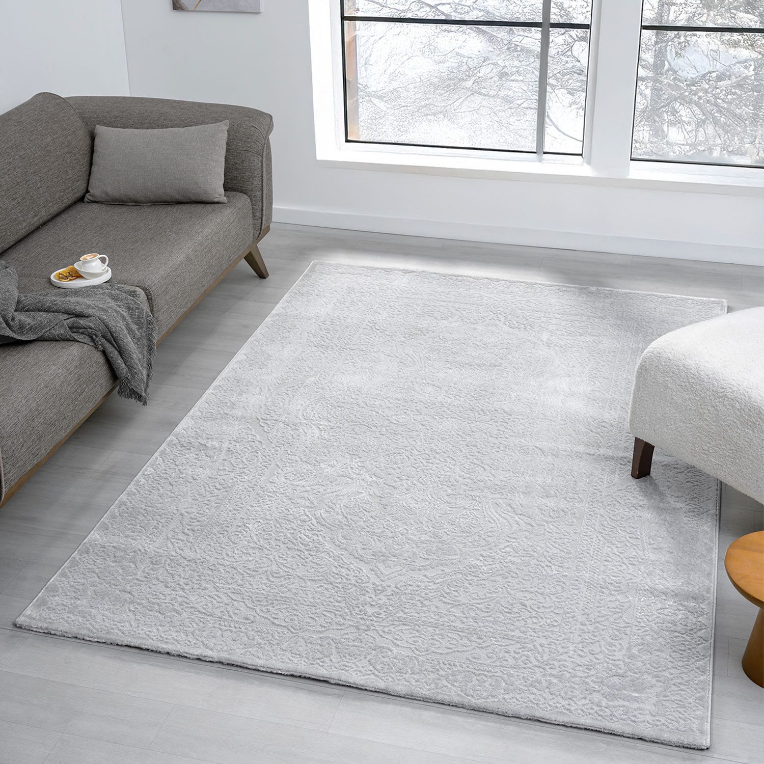 Vimoda Orientteppich Vintage Wohnzimmerteppich Kurzflor, Rechteckig, günstig online kaufen