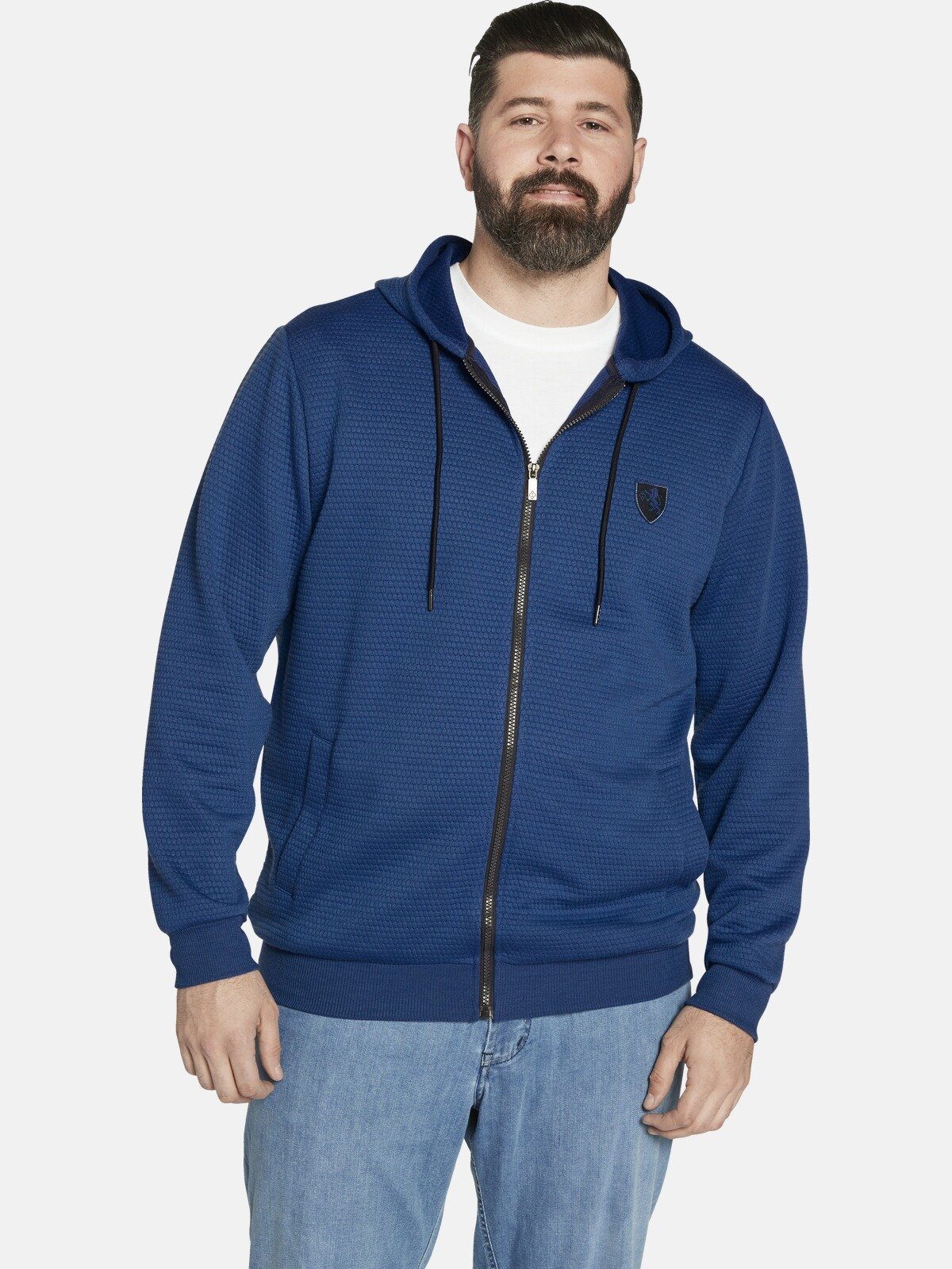 Charles Colby Sweatjacke DUKE TREY +Fit Kollektion | Zip Hoodies