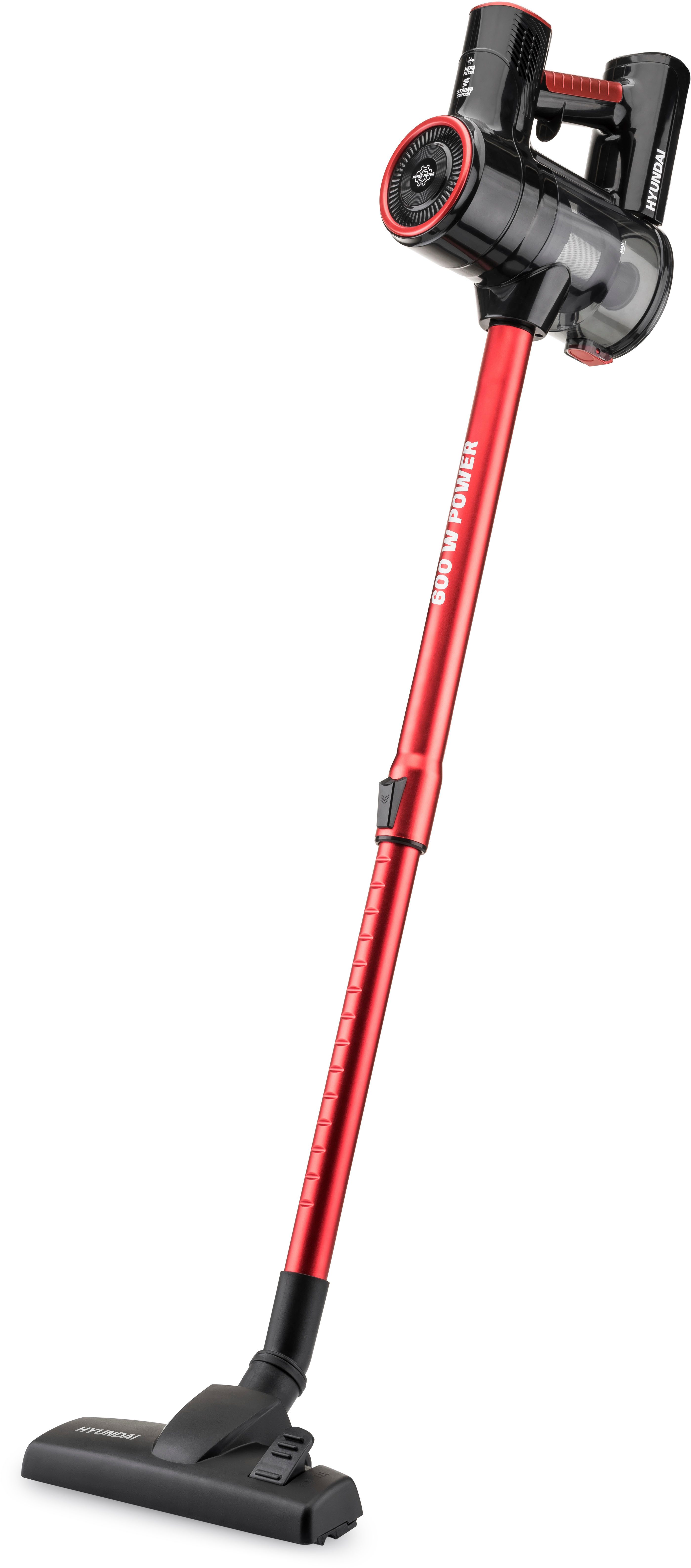 Hyundai Hand-und Stielstaubsauger VC609, 600 W, beutellos, Leichter 2-in-1 Staubsauger (Stiel & Hand)