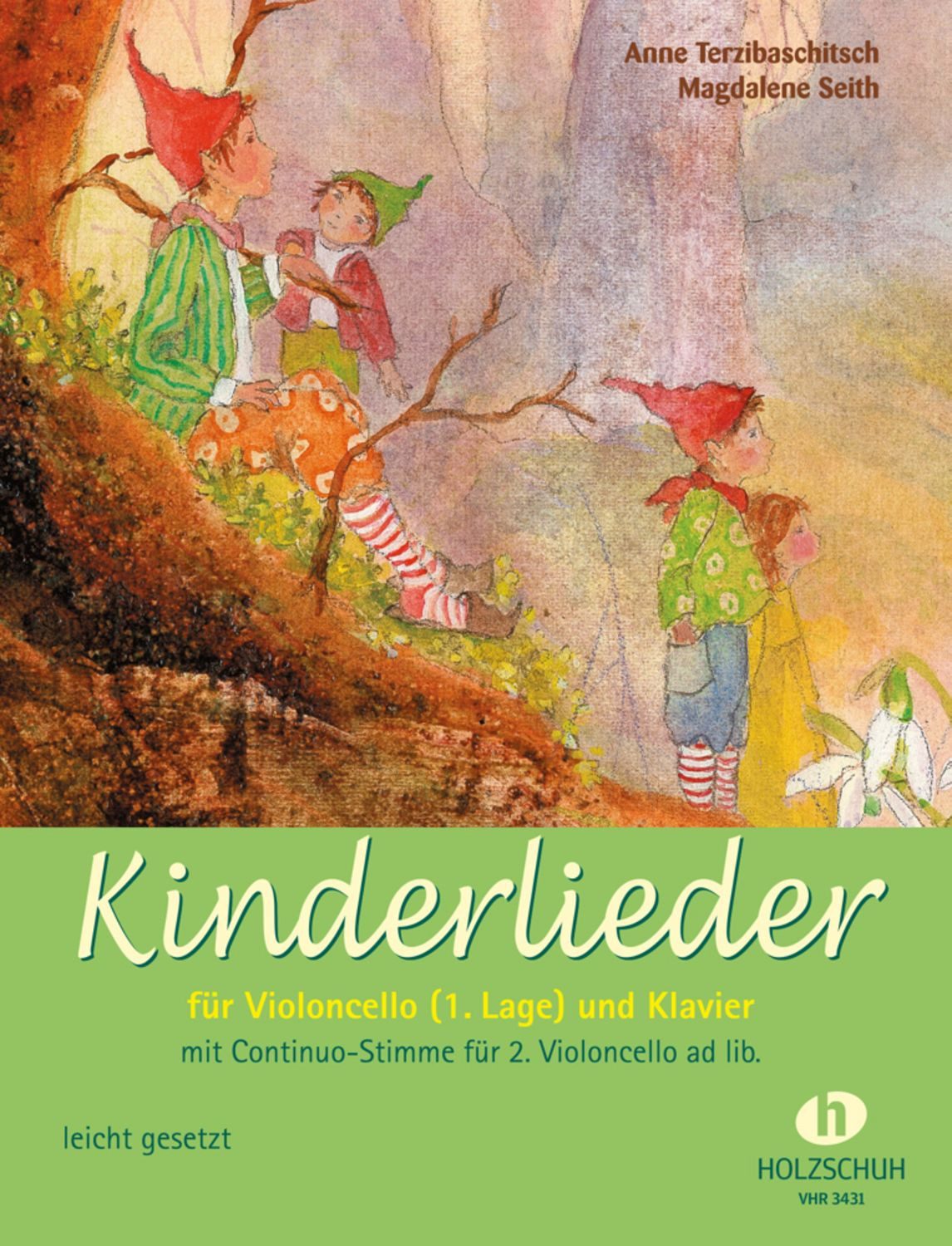 Kinderlieder für Violoncello und Klavier / Anne Terzibaschitsch