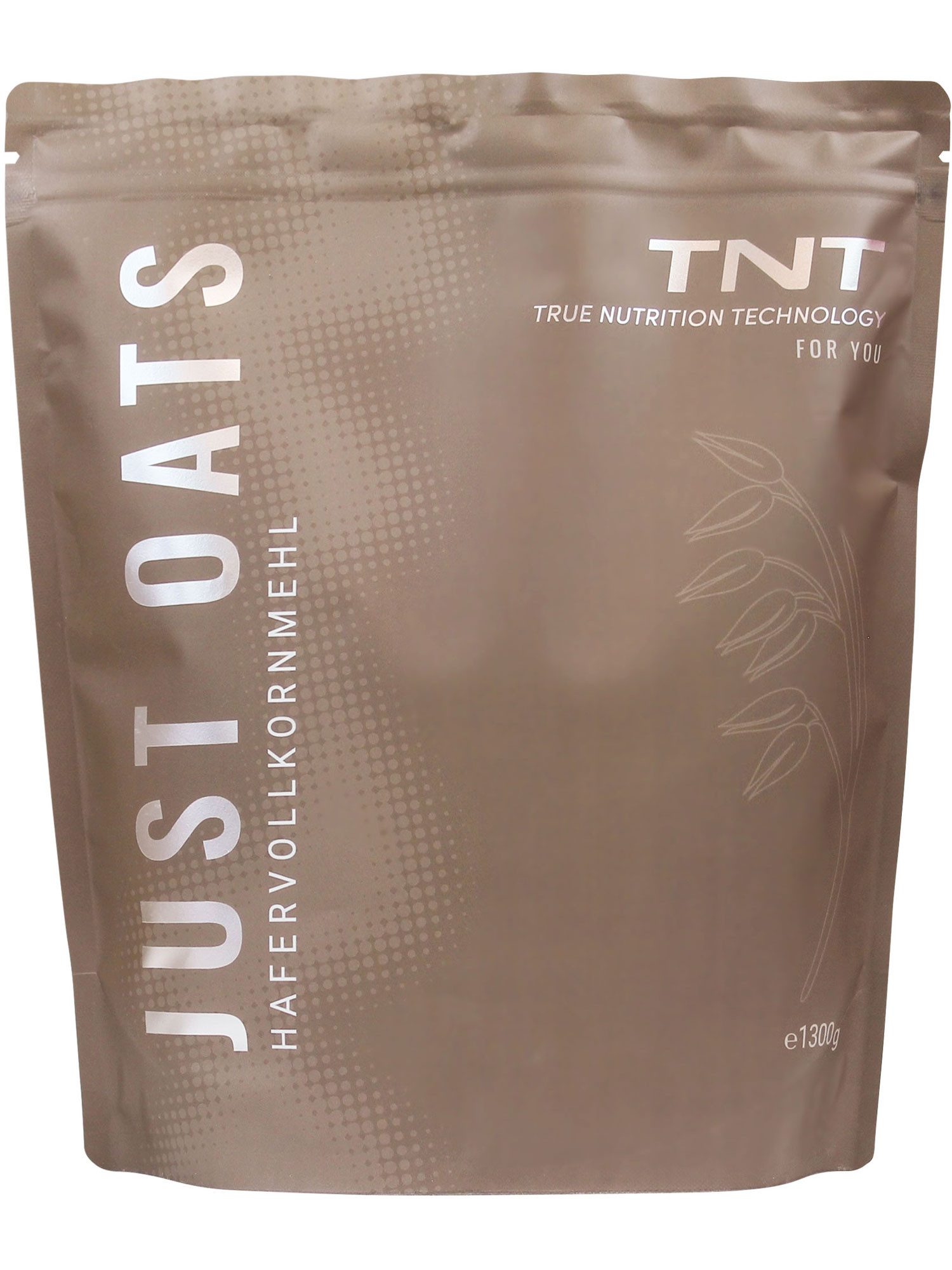 TNT (True Nutrition Technology) Just Oats. Naturprodukt aus reinen Haferflocken. Pulver, 1300 g