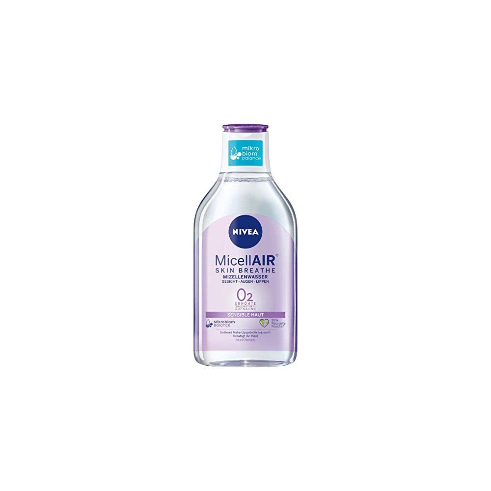 Micellair Breathe Haut Mizellenwasser Gesichtreinigungs-Set Nivea Sensible Skin (400 ml)