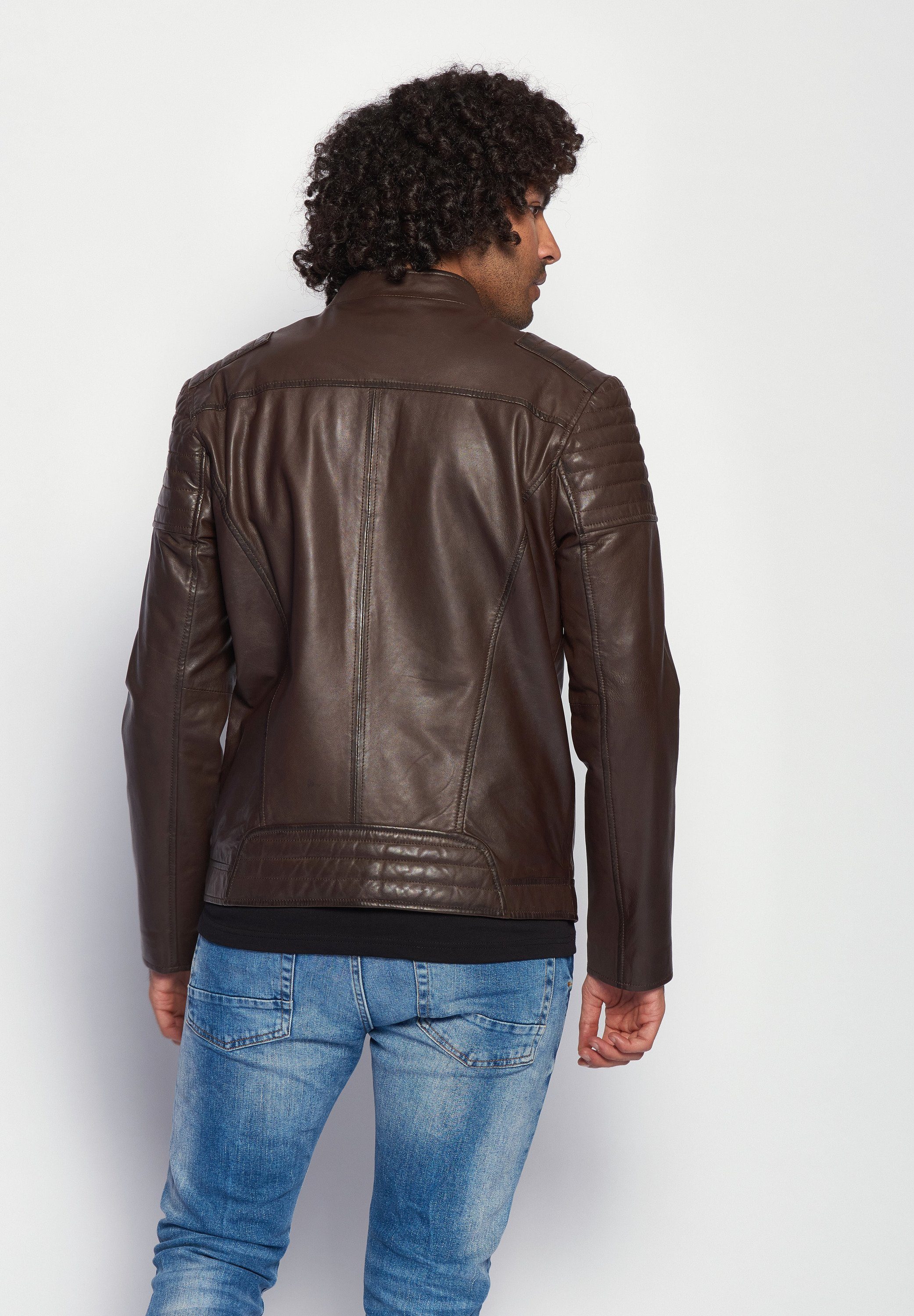 Maze Lederjacke 51Rocha brown