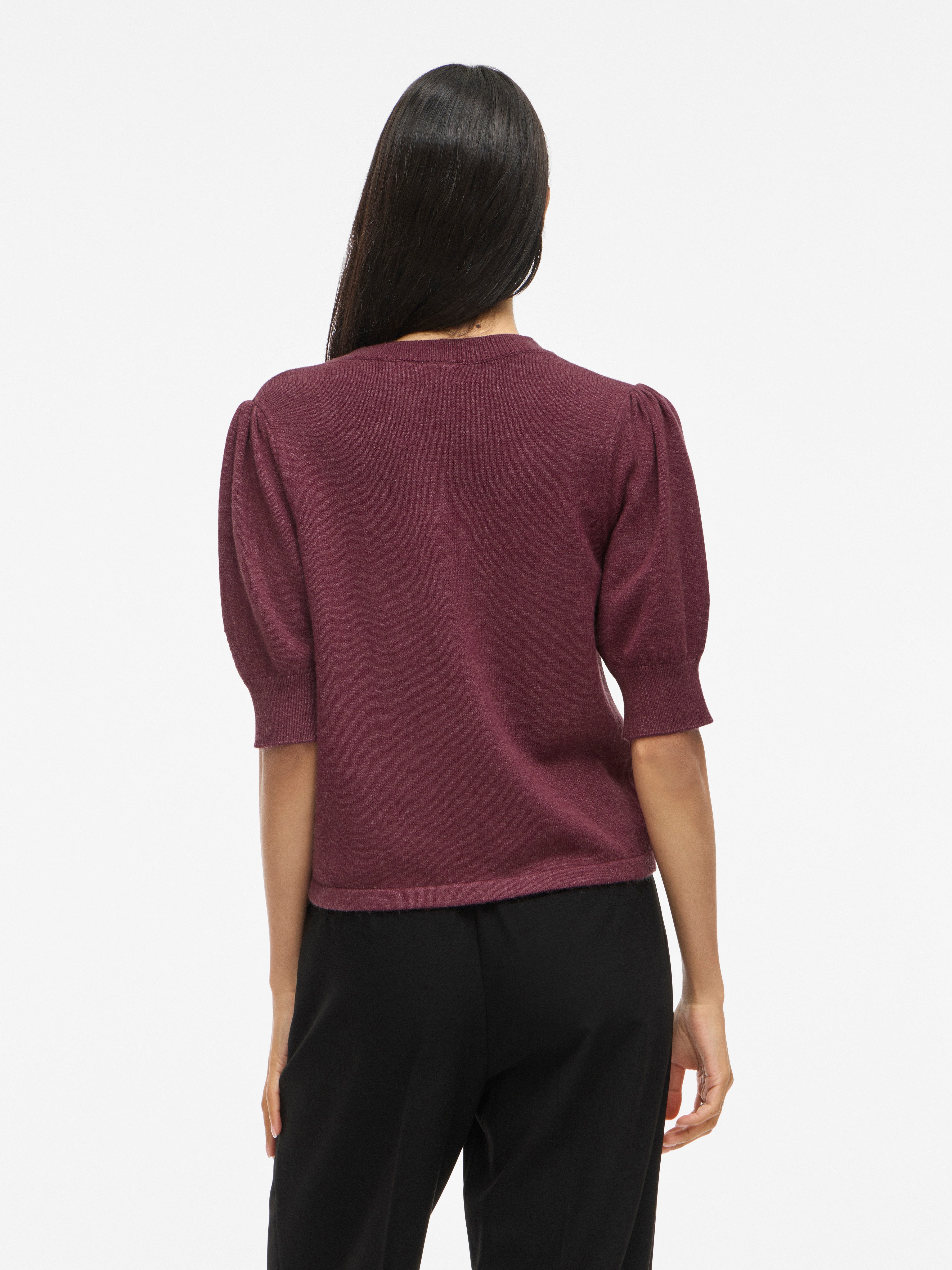 Vila Strickpullover VIRIL 2/4 SLEEVE O-NECK KNIT TOP - NOOS günstig online kaufen