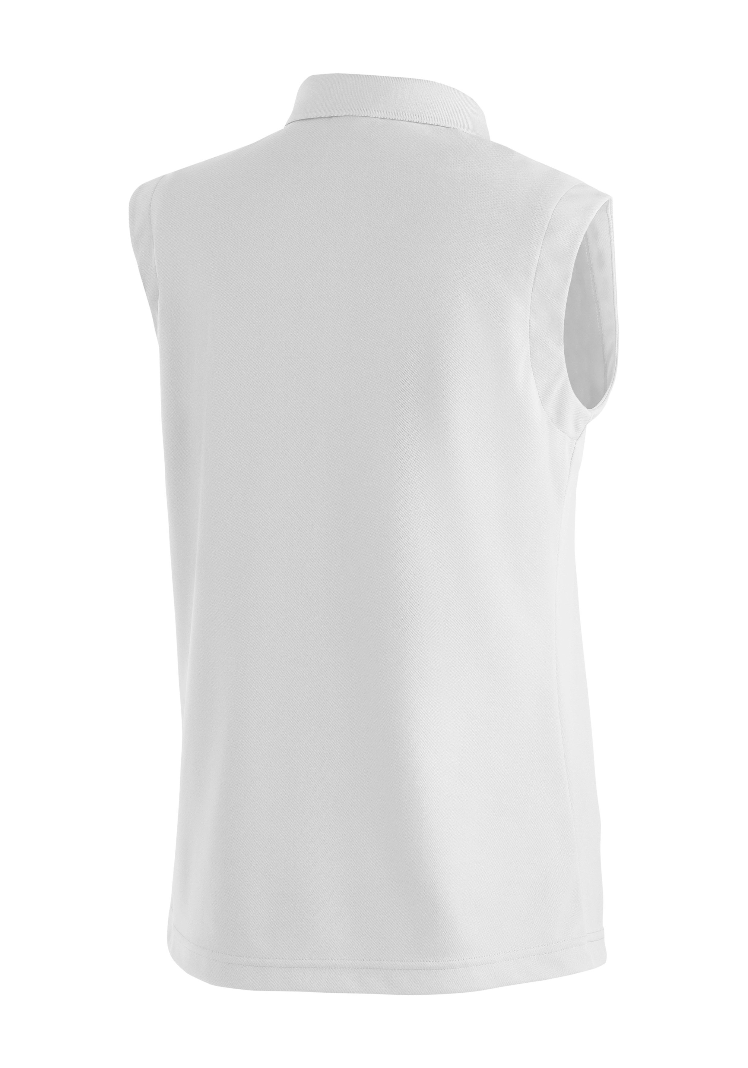 Maier Sports Poloshirt Ulrike sleeveless Damen Polo, leichtes Shirt, ärmelloses Funktionsshirt, Regular Fit