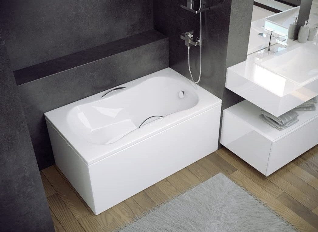Thumbnail - KOLMAN Badewanne Rechteck Aria 120x70, Ablaufgarnitur & Füße GRATIS