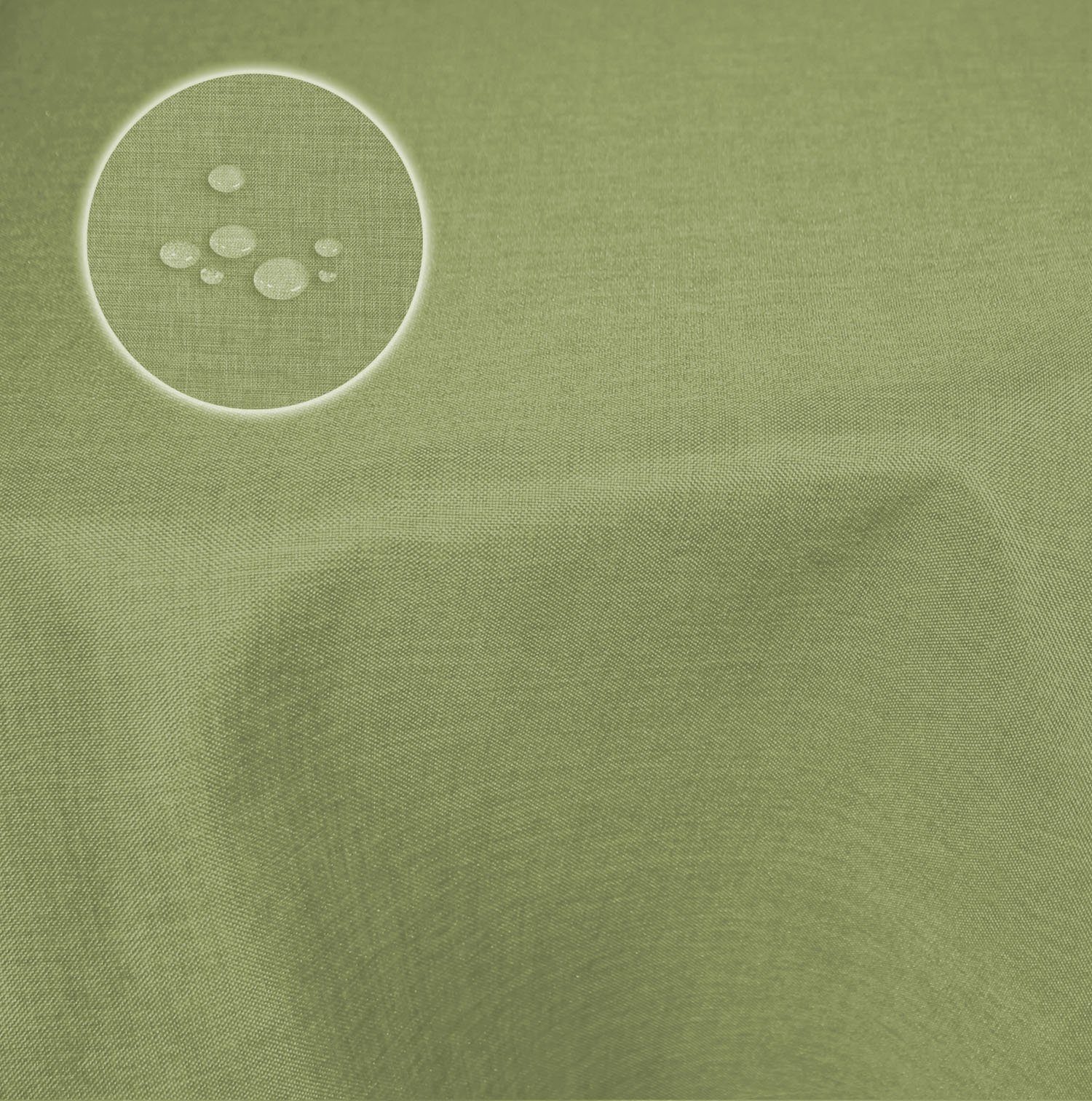 Haus und Deko Tischdecke Tischdecke 160x220 cm oval beschichtet Leinenoptik günstig online kaufen