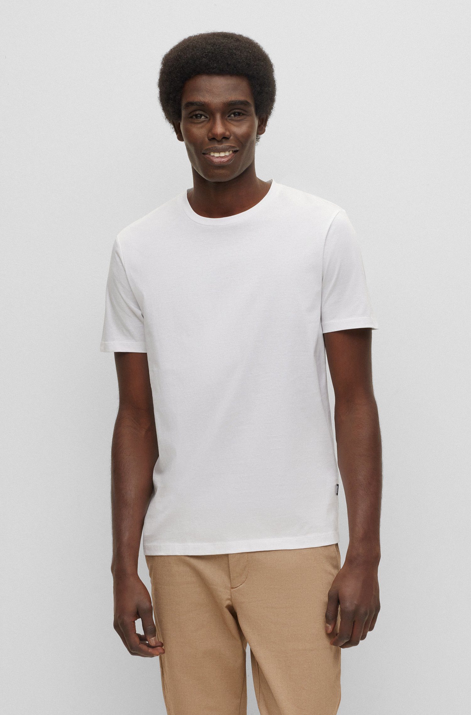 (1-tlg) Tessler BOSS T-Shirt Weiß (100)