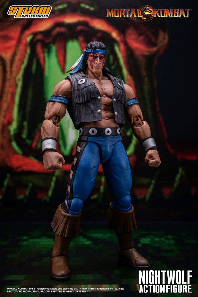 Actionfigur Mortal Kombat Actionfigur 1/12 Nightwolf 18 cm