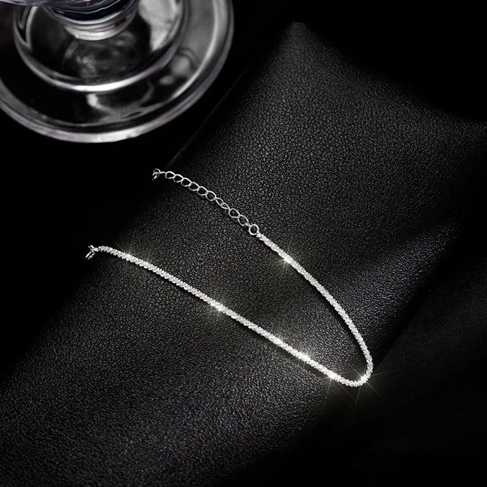 Eyecatcher Armkette 925 Sterling zarte silber weiß funkelnde Armkette twist günstig online kaufen