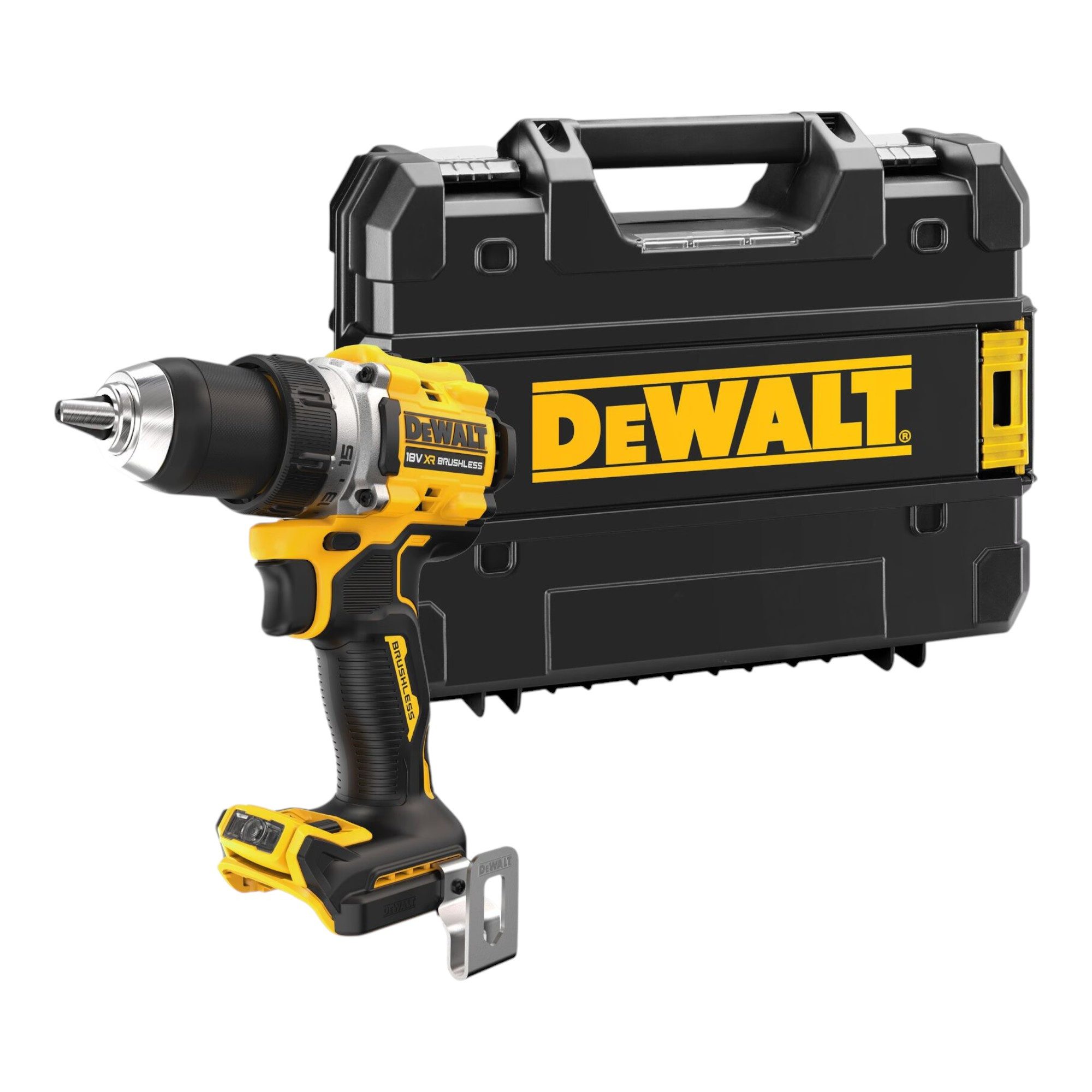 DeWalt Akku-Schrauber DCD 800 NT 18 V 90 Nm Brushless + TSTAK - ohne Akku, ohne Ladegerät