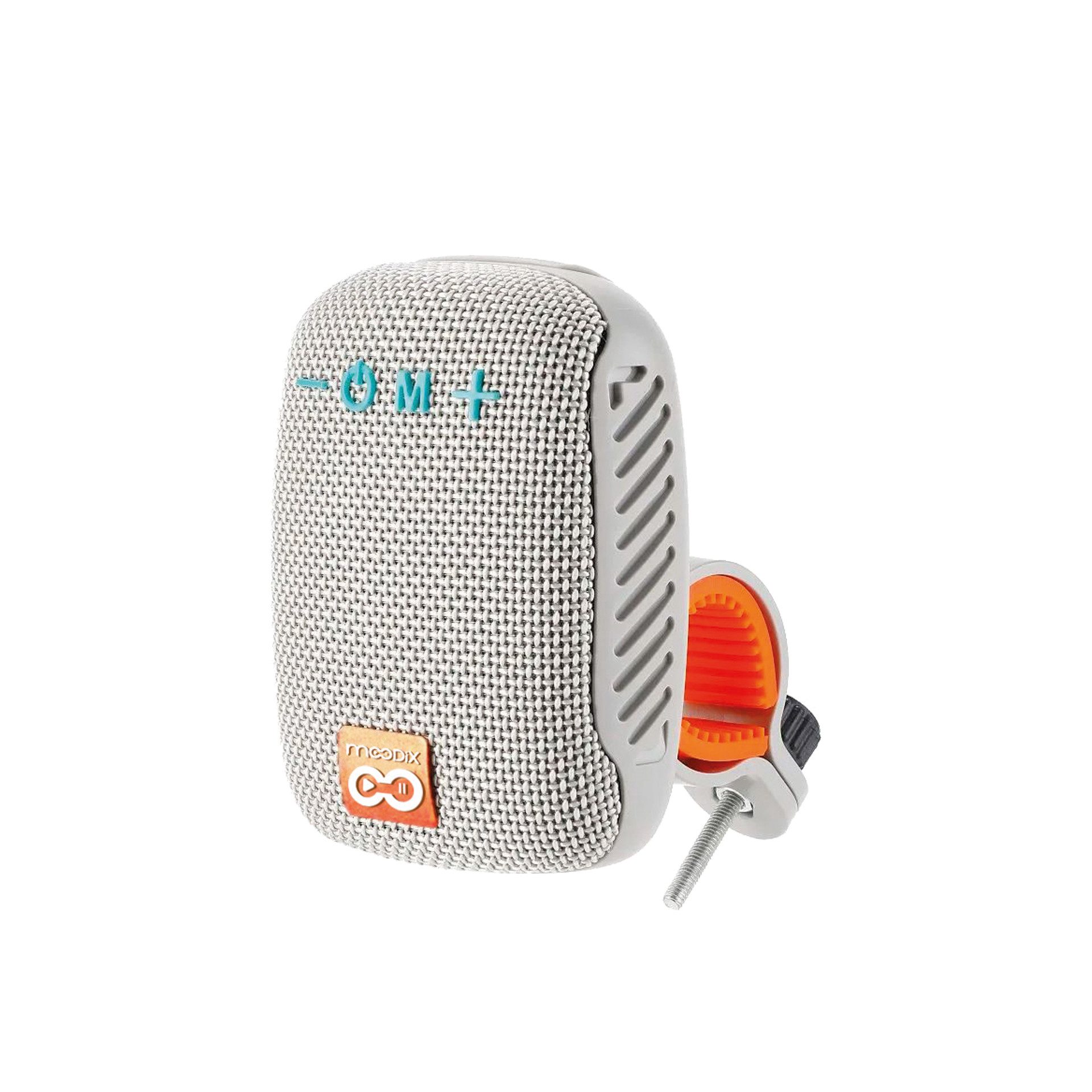Moodix Bluetooth-Lautsprecher, Grau, HO23TG392 Portable-Lautsprecher