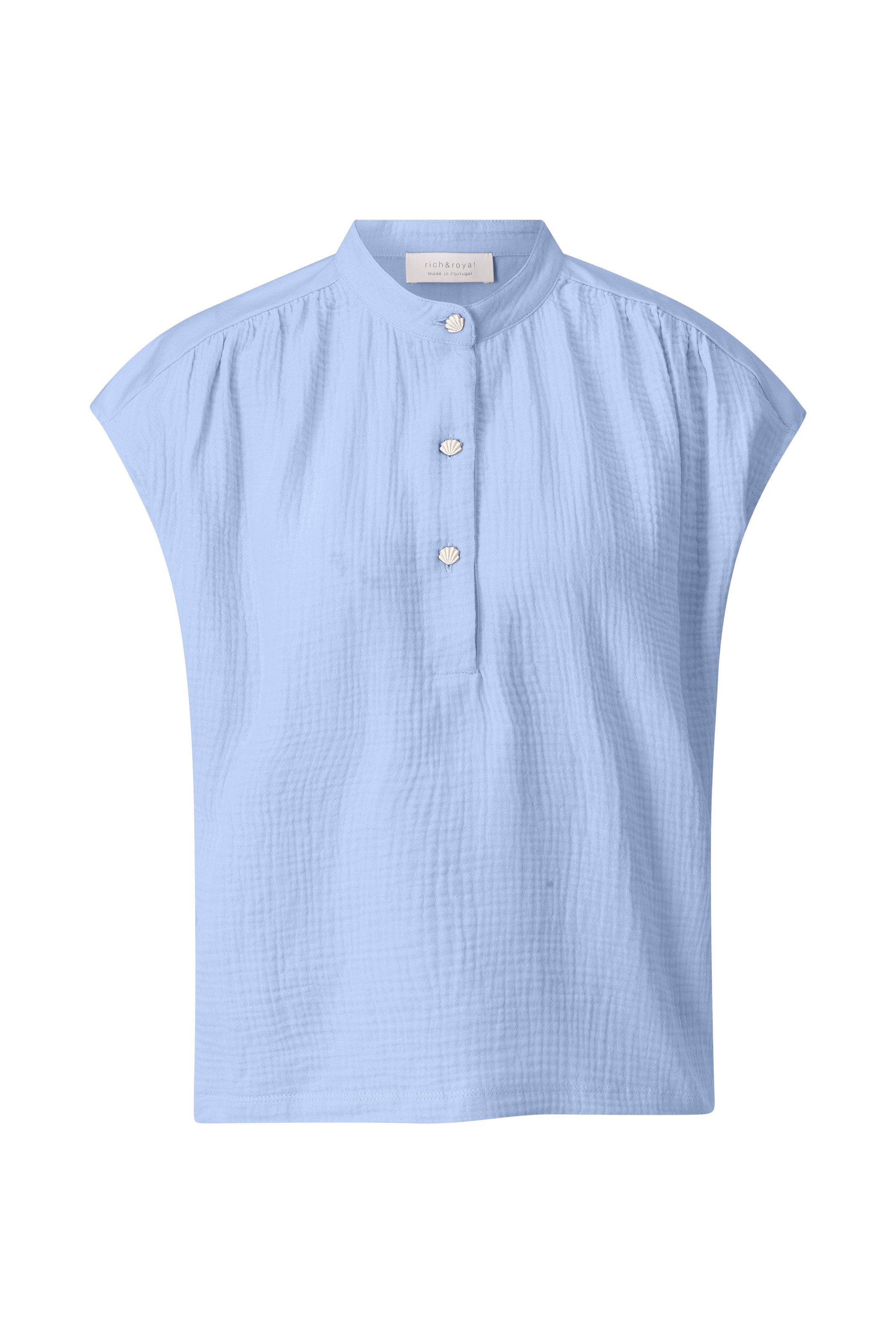 RICHROYAL Blusenshirt Mit Raffungen günstig online kaufen