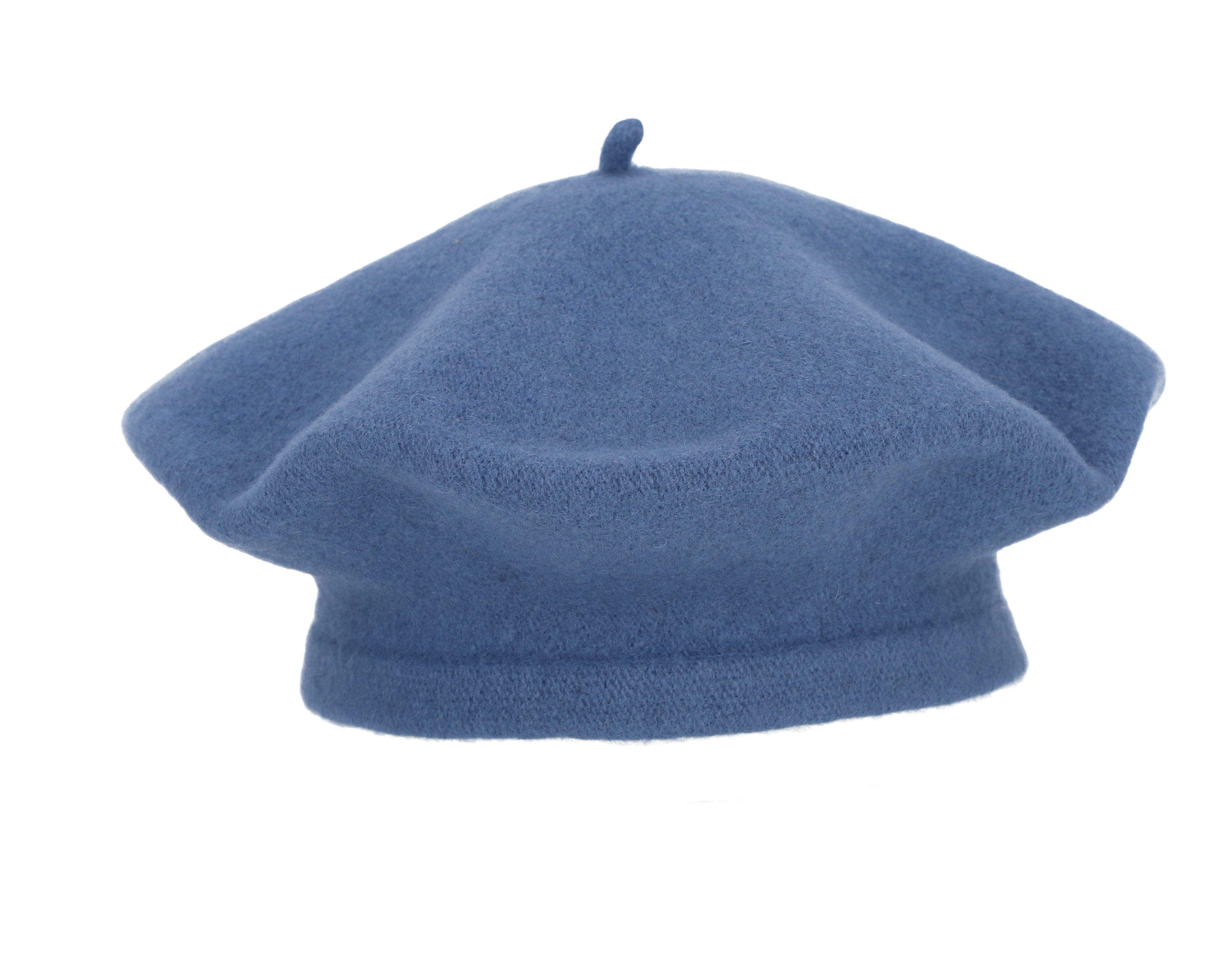 halsüberkopf Accessoires Baskenmütze Filzbaske aus reinem Wollfilz günstig online kaufen