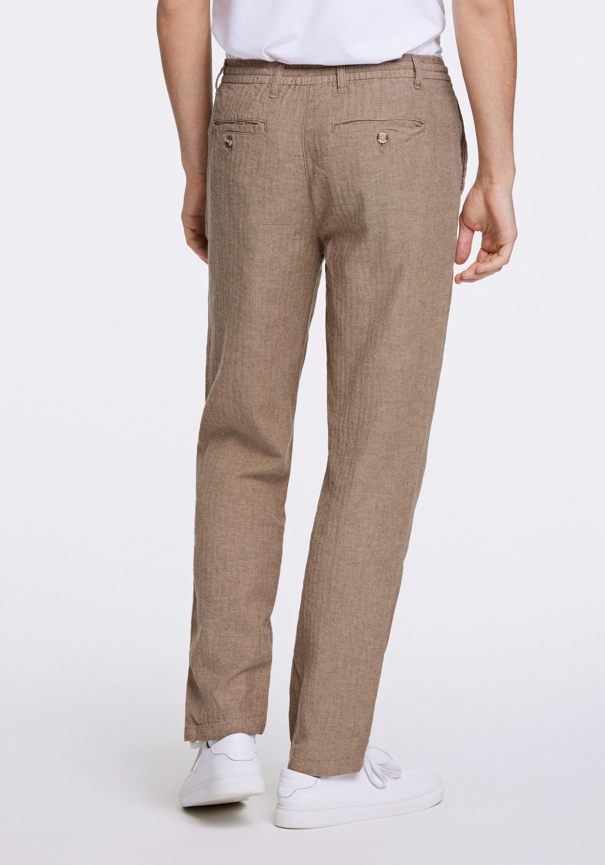 LINDBERGH Leinenhose Leinenhose Relaxed Fit günstig online kaufen