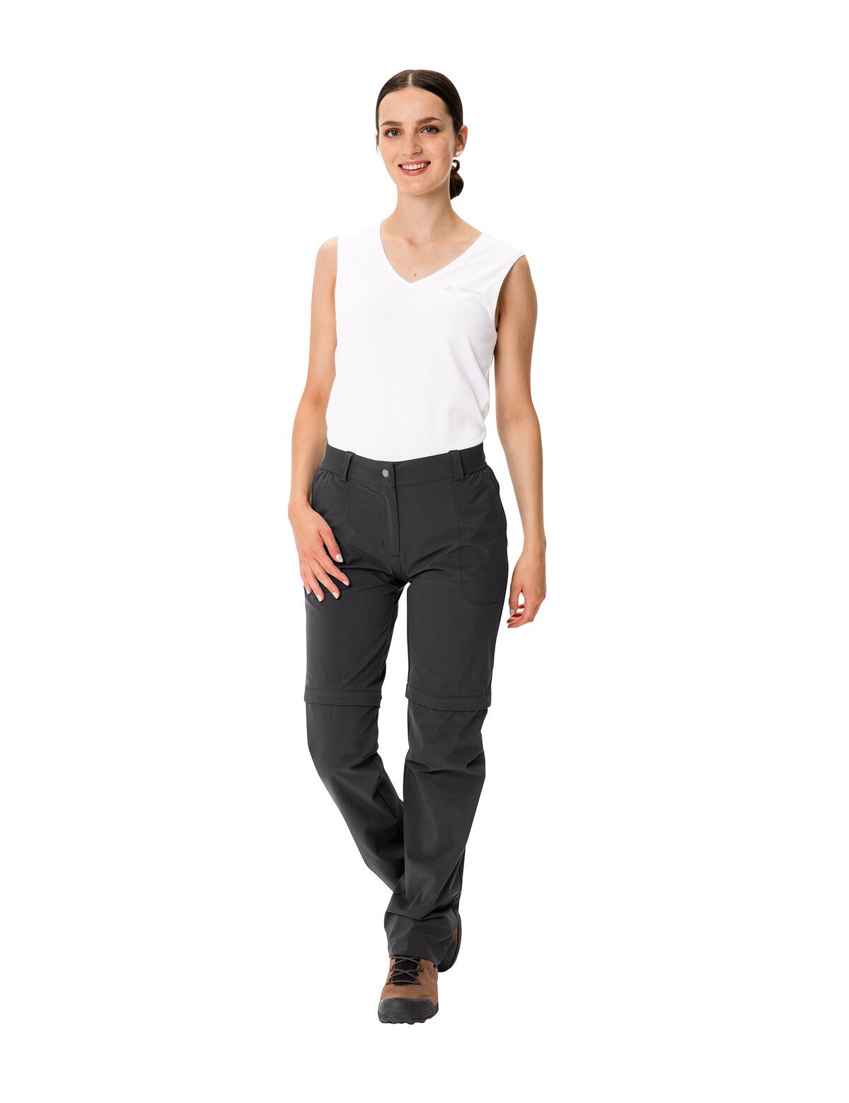 VAUDE Trainingshose Wo Farley Stretch ZO Pants II BLACK