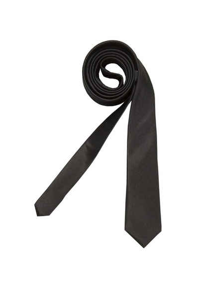 seidensticker Krawatte Slim Schmal (5cm) Uni