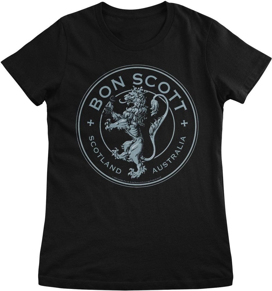 AC/DC T-Shirt Bon Scott Seal Girly Tee