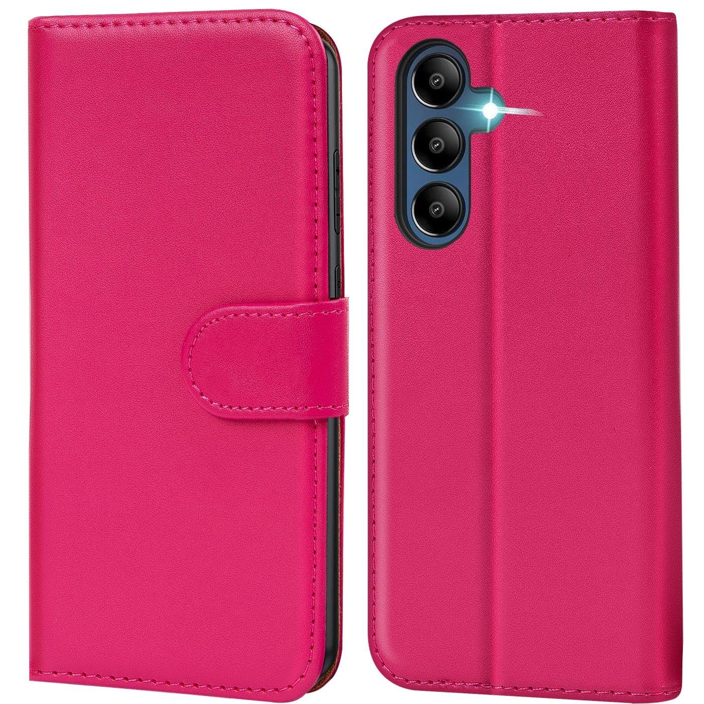 CoolGadget Handyhülle Wallet Klapp Tasche Book Case für Samsung Galaxy A15 4G / 5G 6,6 Zoll, Hülle Klapphülle Flip Cover Etui Schutzhülle
