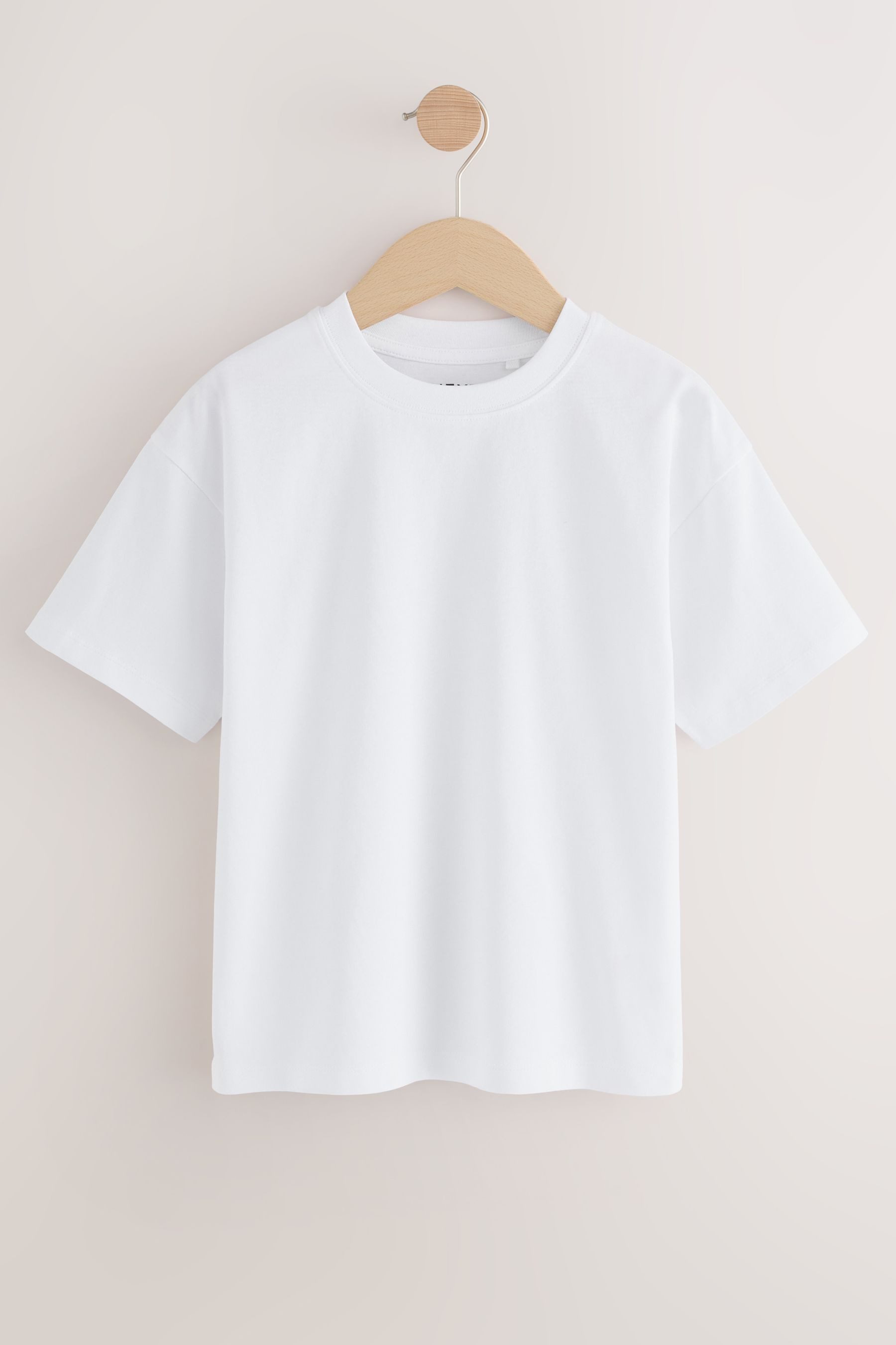 Next T-Shirt Relaxed Fit Kurzarm-T-Shirts, 3er-Pack (3-tlg)