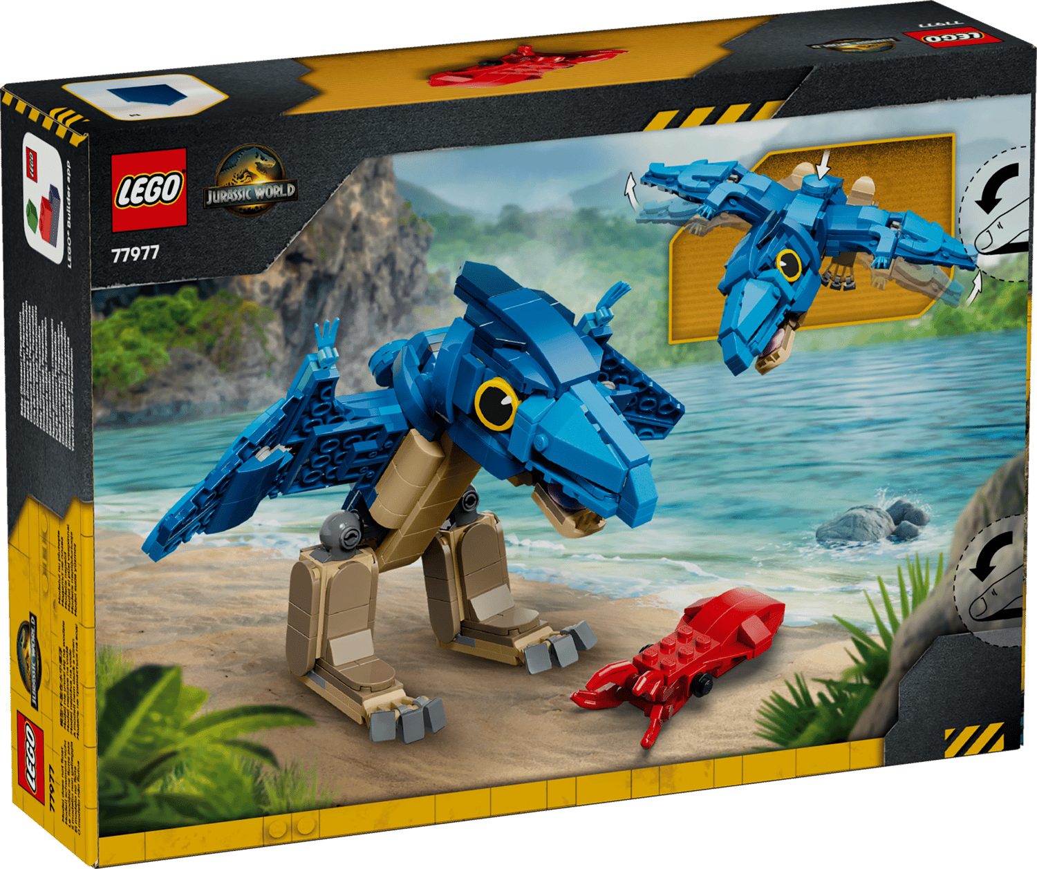 LEGO® Jurassic World 77977 Baby-Dinosaurier: Pteranodon Spielbausteine, (Set, 373 St., Set)