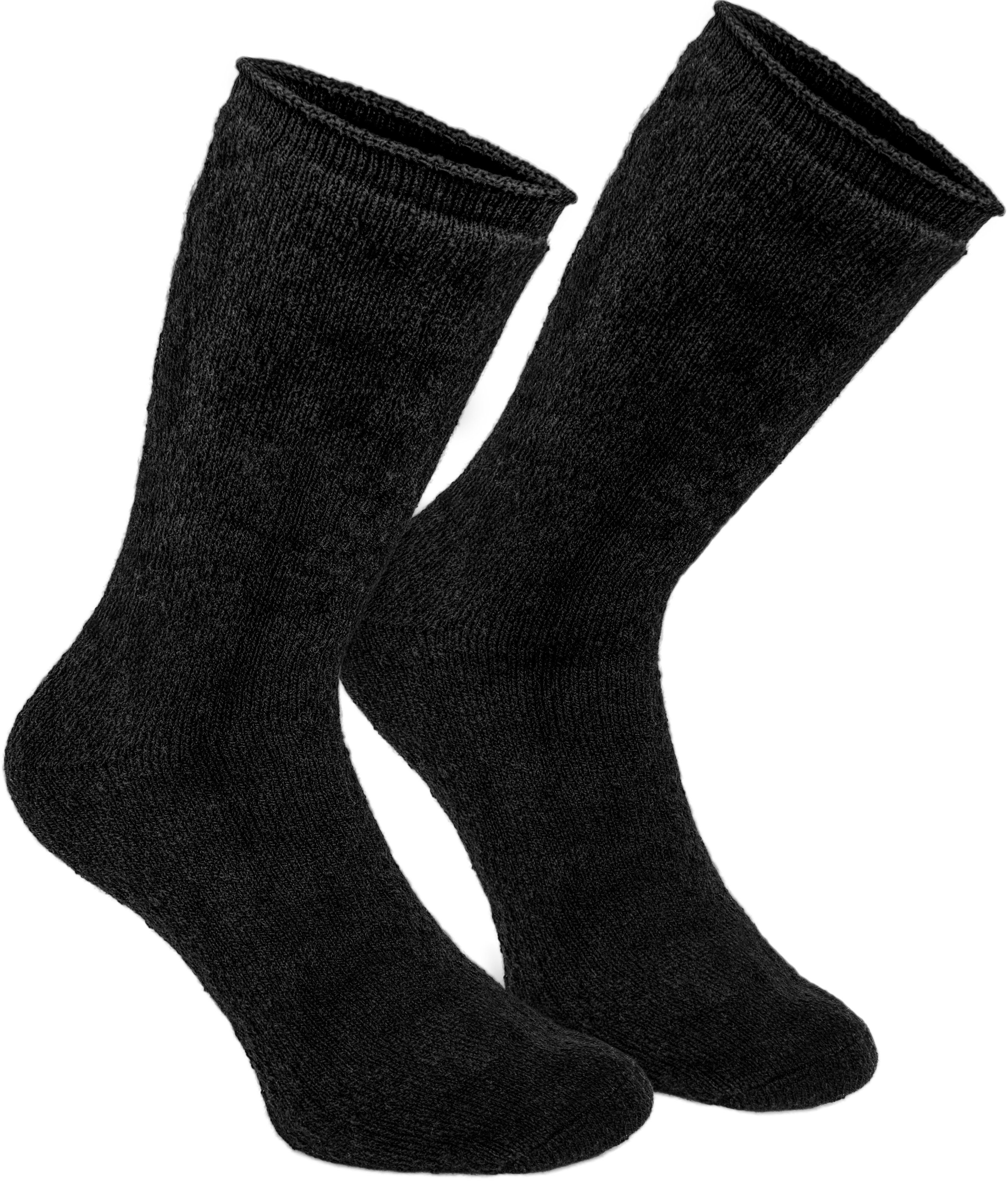 BRUBAKER Thermosocken extra warme Kuschelsocken (Set, 2-Paar, Heat my Feet) Wintersocken für Damen und Herren