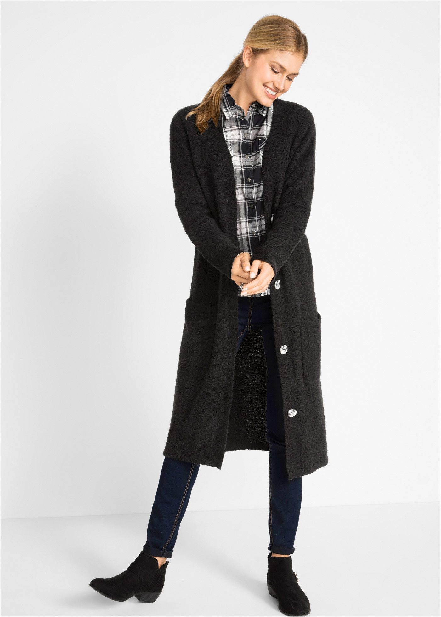 bonprix Strickmantel günstig online kaufen