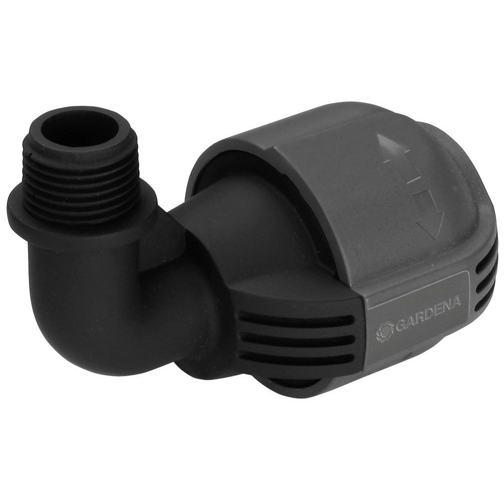 GARDENA Bewässerungssystem GARDENA L-Stück 25mm x 1/2" AG: Regneranschluss Sprinklersystem