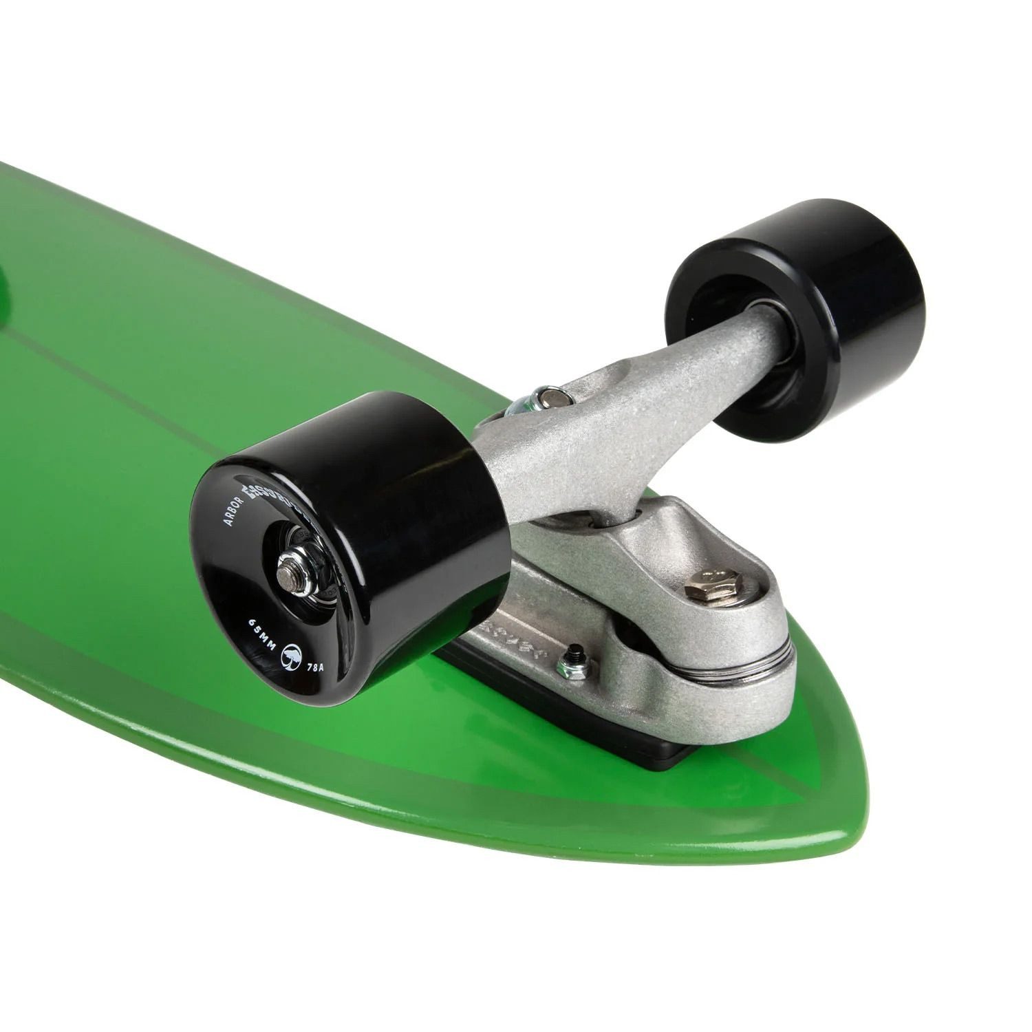 Arbor Collective Minilongboard x Carver C7 Shaper Black Rose 30.75", Surfskate Board mit Carver C7 Achse