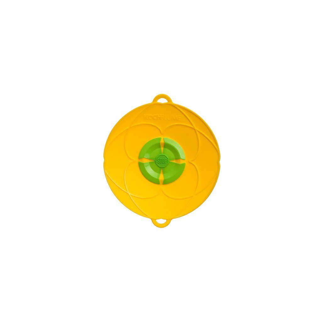 S Überkochschutz Töpfe Ø von Multifunktional 14 Kochblume cm), türkis (für 18 bis