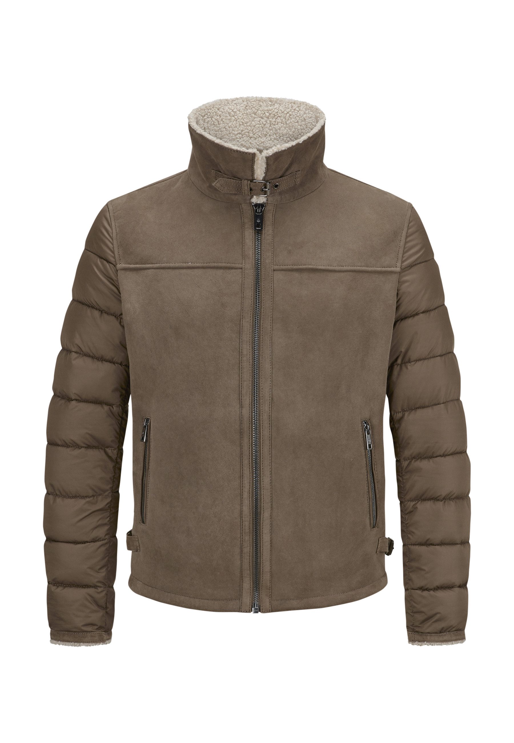 Milestone Lederjacke MSDexter Herren Bikerjacke Jacke Leder normale Passfor günstig online kaufen