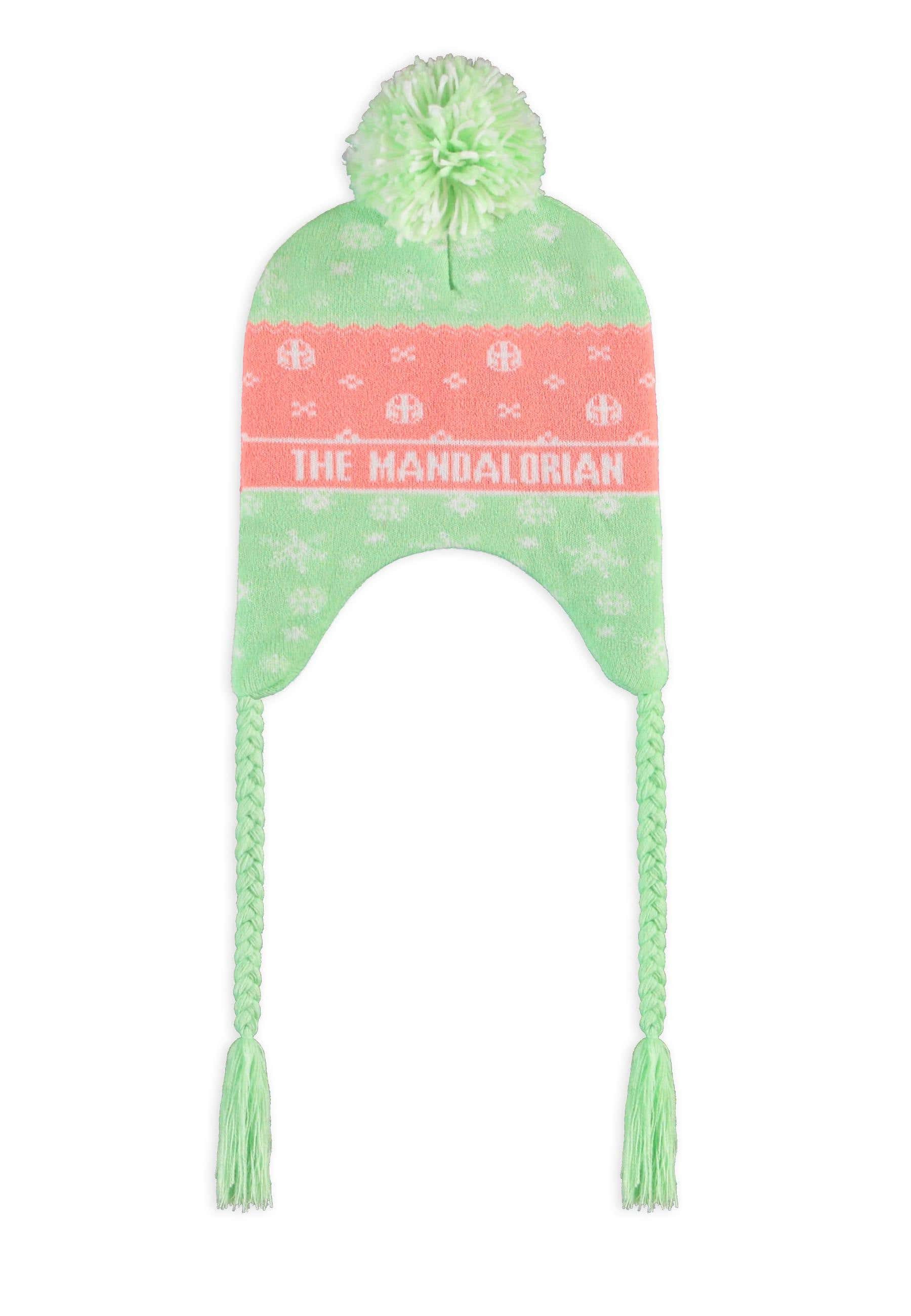 Star Wars Beanie Grogu Sherpa Beanie The Mandalorian Strickmütze Wintermütze