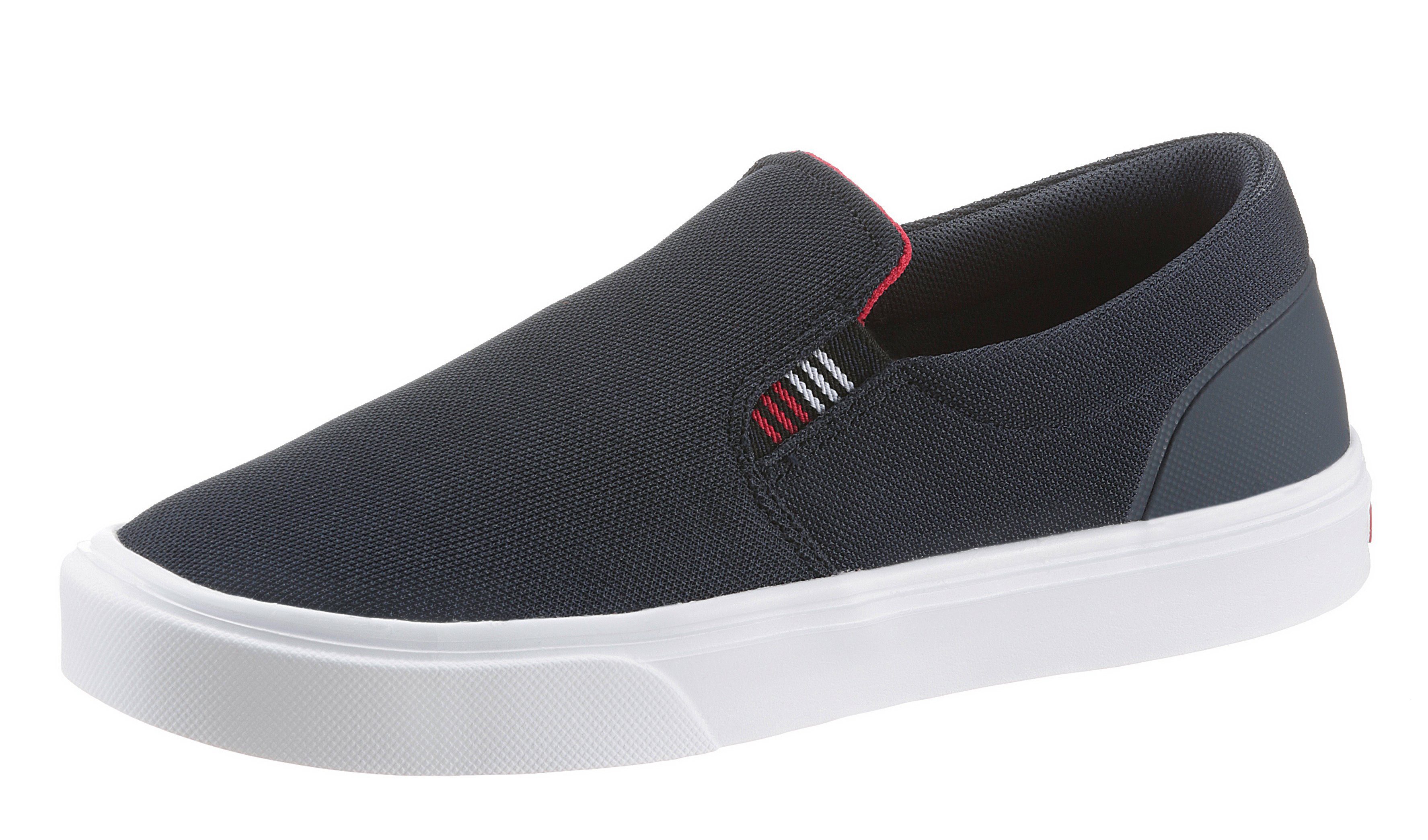 Tommy Hilfiger »LIGHTWEIGHT STRIPES KNIT SLIP ON« Slip-On Sneaker mit  gestreiftem Stretcheinsatz online kaufen | OTTO