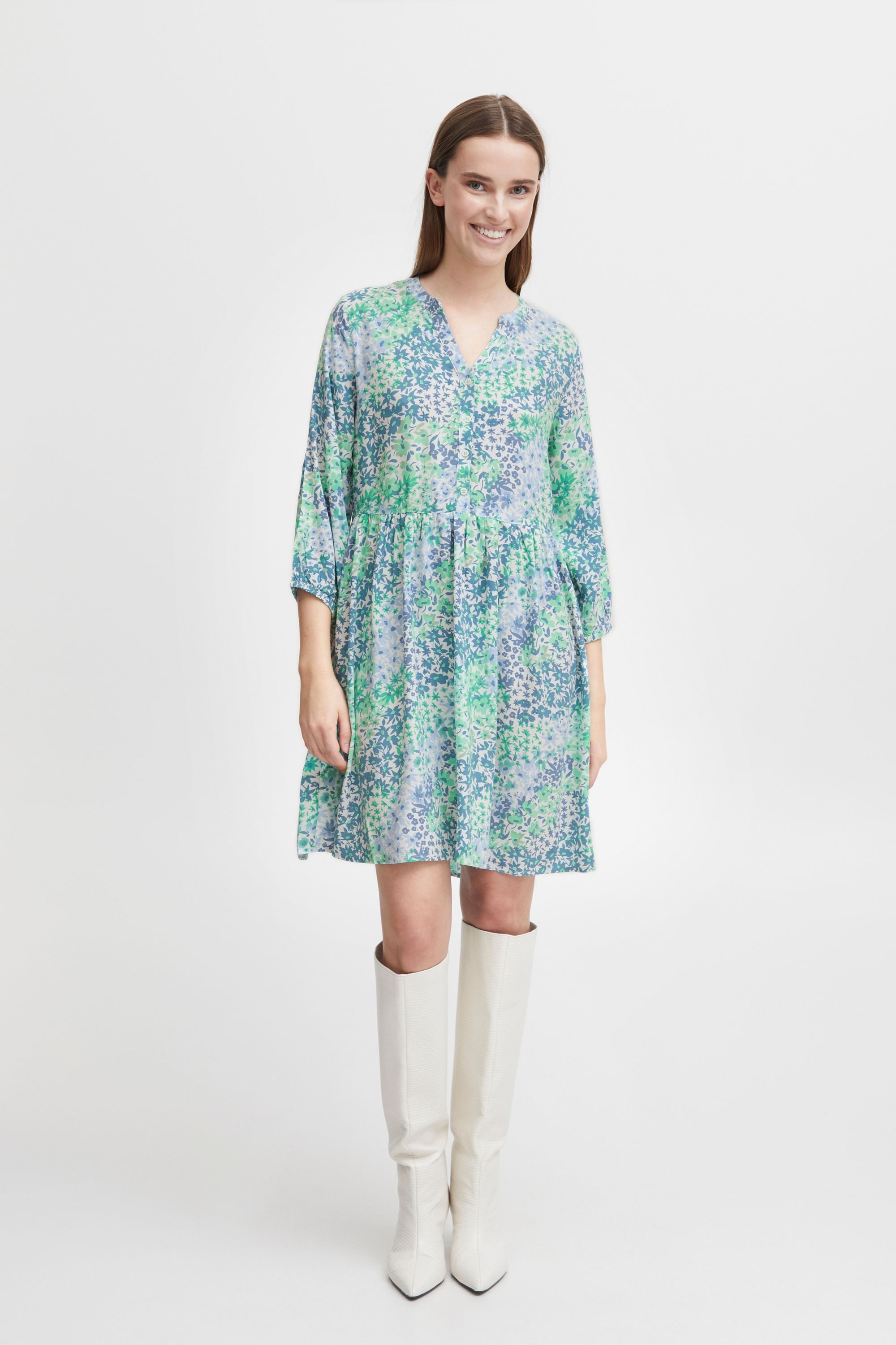 b.young Blusenkleid BYMMJOELLA VNECK DRESS 2 günstig online kaufen