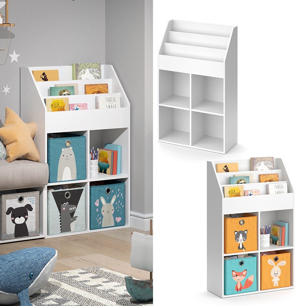 Vicco Bücherregal Luigi, Weiß, 72 x günstig online kaufen