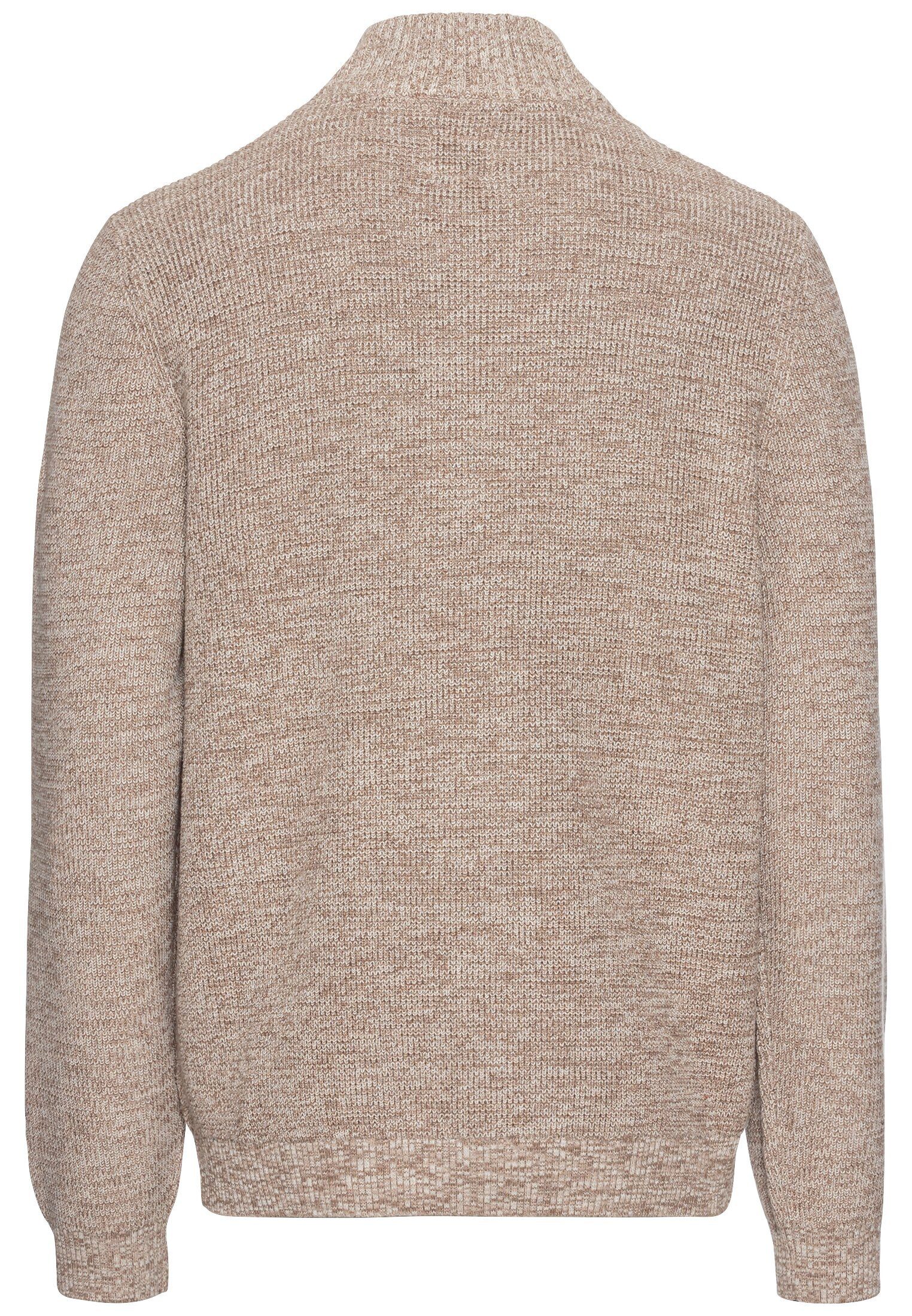 camel active Strickpullover Stricktroyer aus Baumwollmix günstig online kaufen