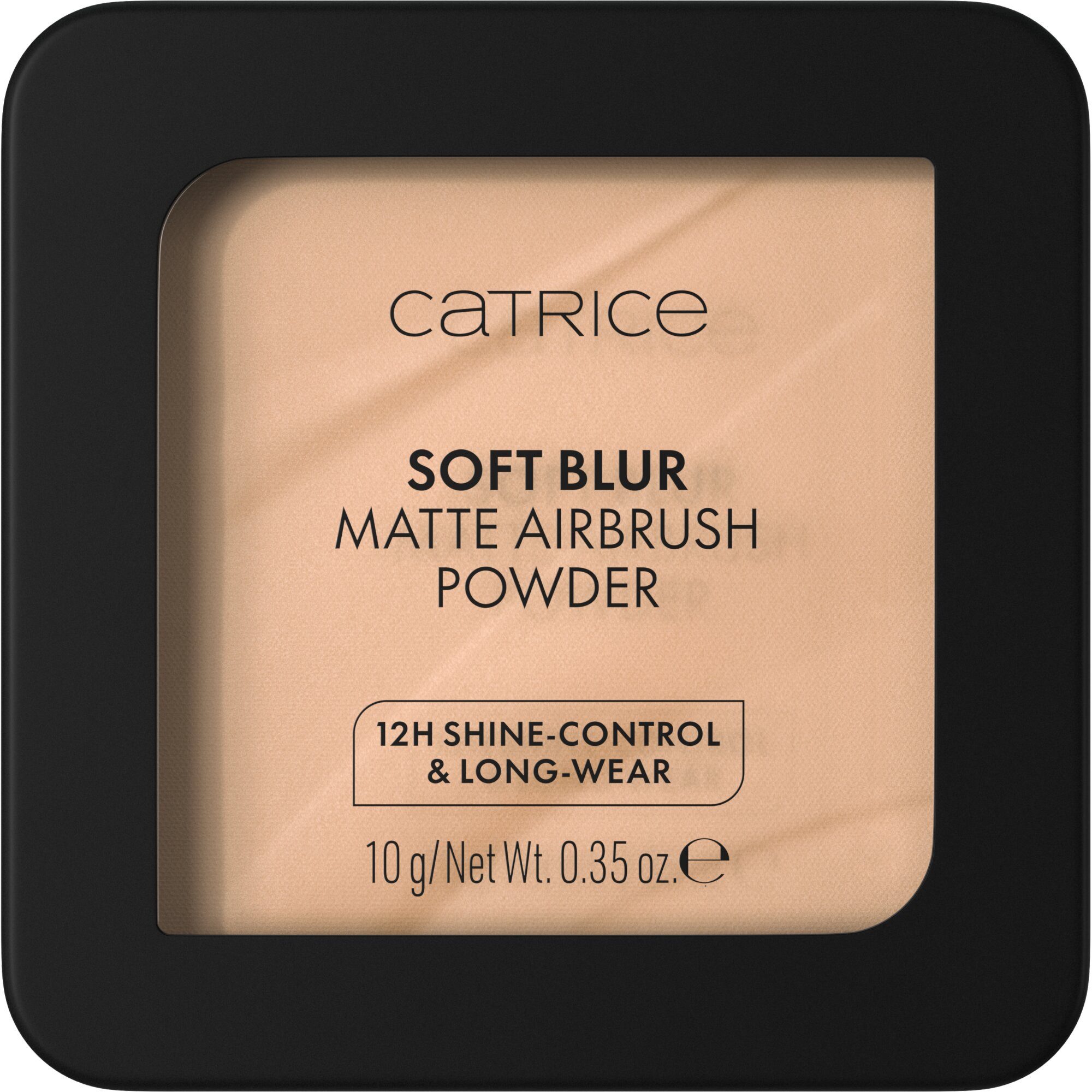 Catrice Puder SOFT BLUR MATTE AIRBRUSH POWDER, 3-tlg., mattierendes Puder mit 12h-Glanz-Kontrolle und 12h-Halt
