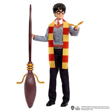 Mattel® Actionfigur Harry Potter – Adventskalender mit Puppe – Gryffin, Weihnachtliche Überrasschungen mal anders: originalgetreue Harry Pott