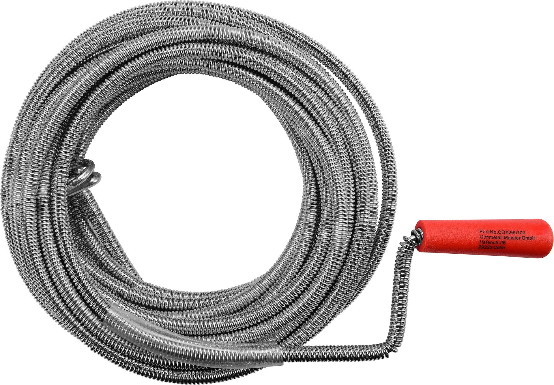 Conmetall Meister Seifenspender Rohr-Reinigungsspirale 9mm x 10m