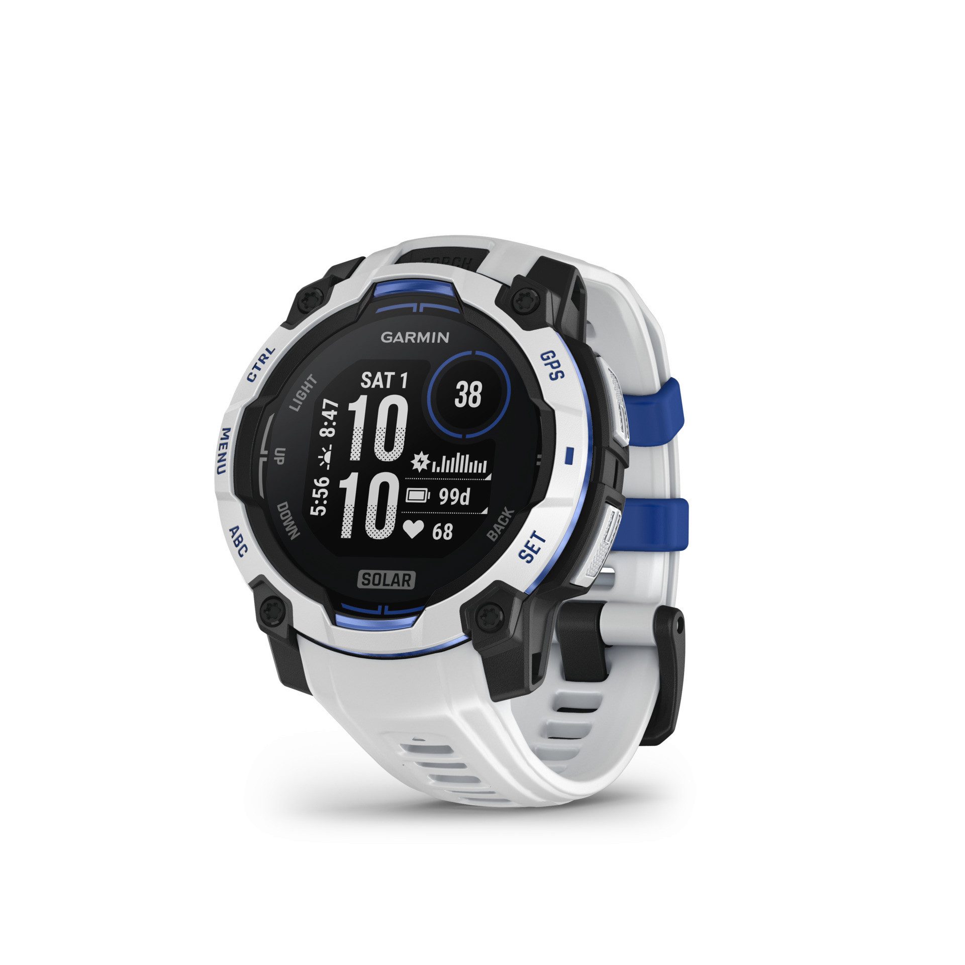 Garmin Instinct 3 Solar - 45 mm Smartwatch (3 cm/1,2 Zoll, Garmin)