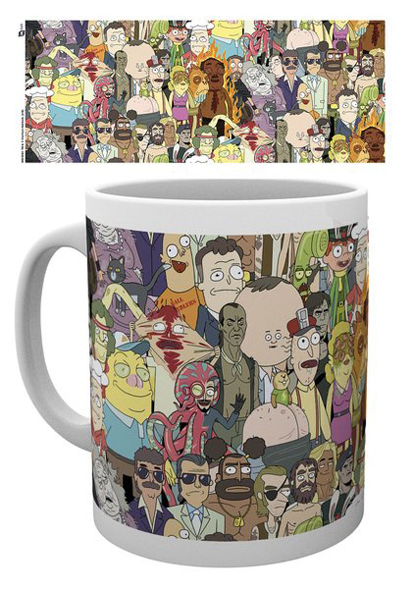 Tasse Rick & Morty - Lizenz Чашки - Characters