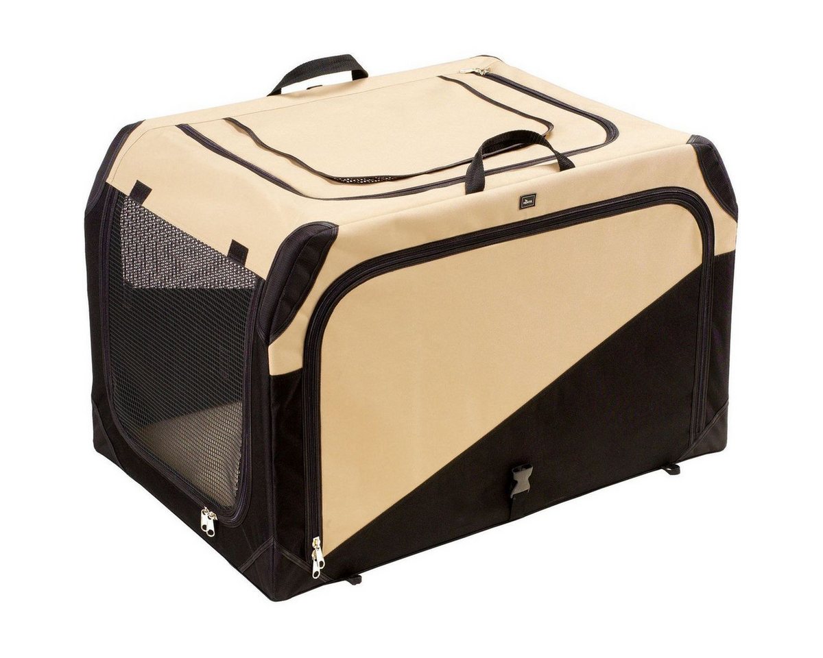 Thumbnail - Hunter Hunde-Transportbox Hundetransportbox beige/schwarz