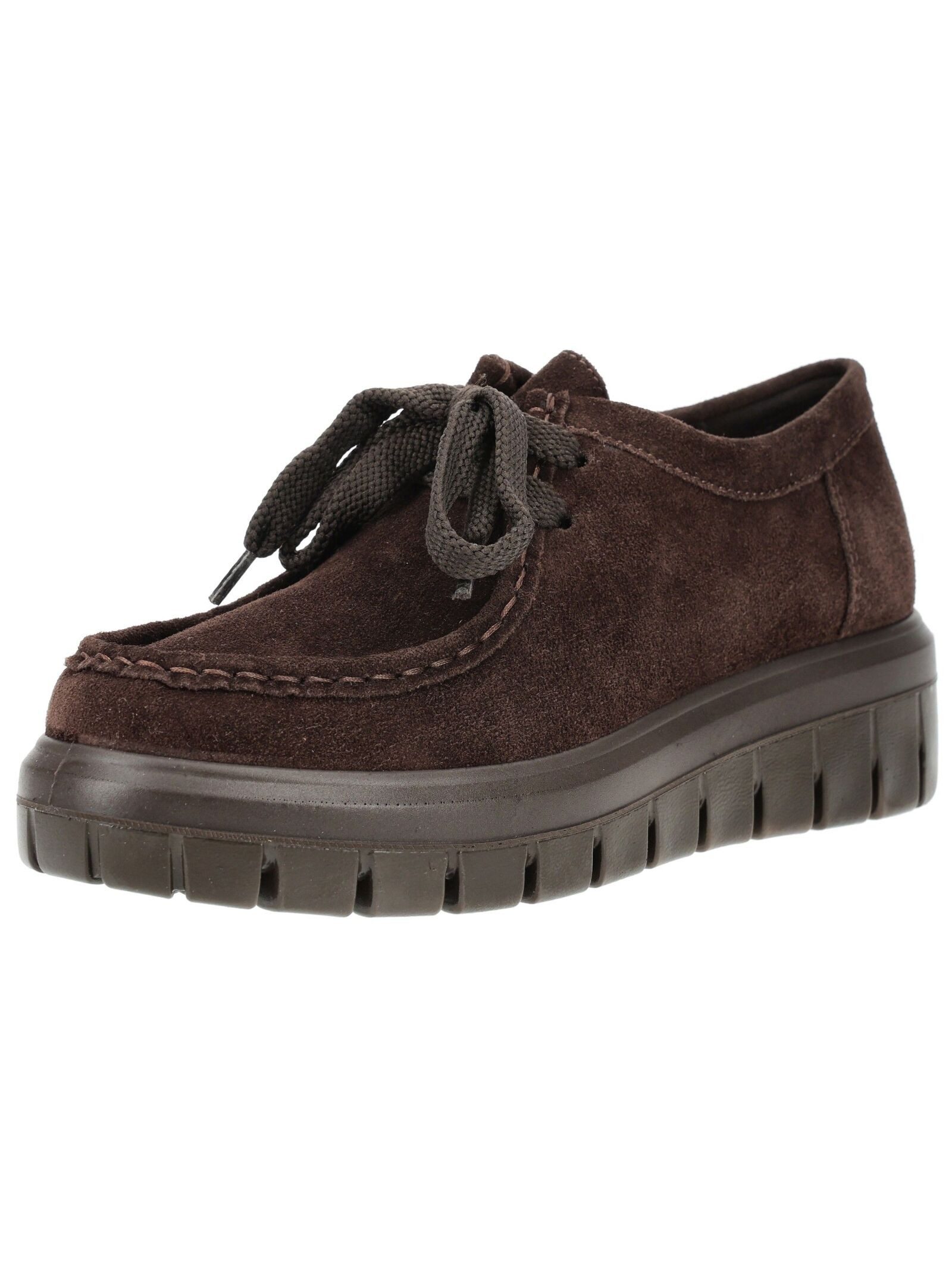 Imac Halbschuhe Veloursleder . Schnürschuh
