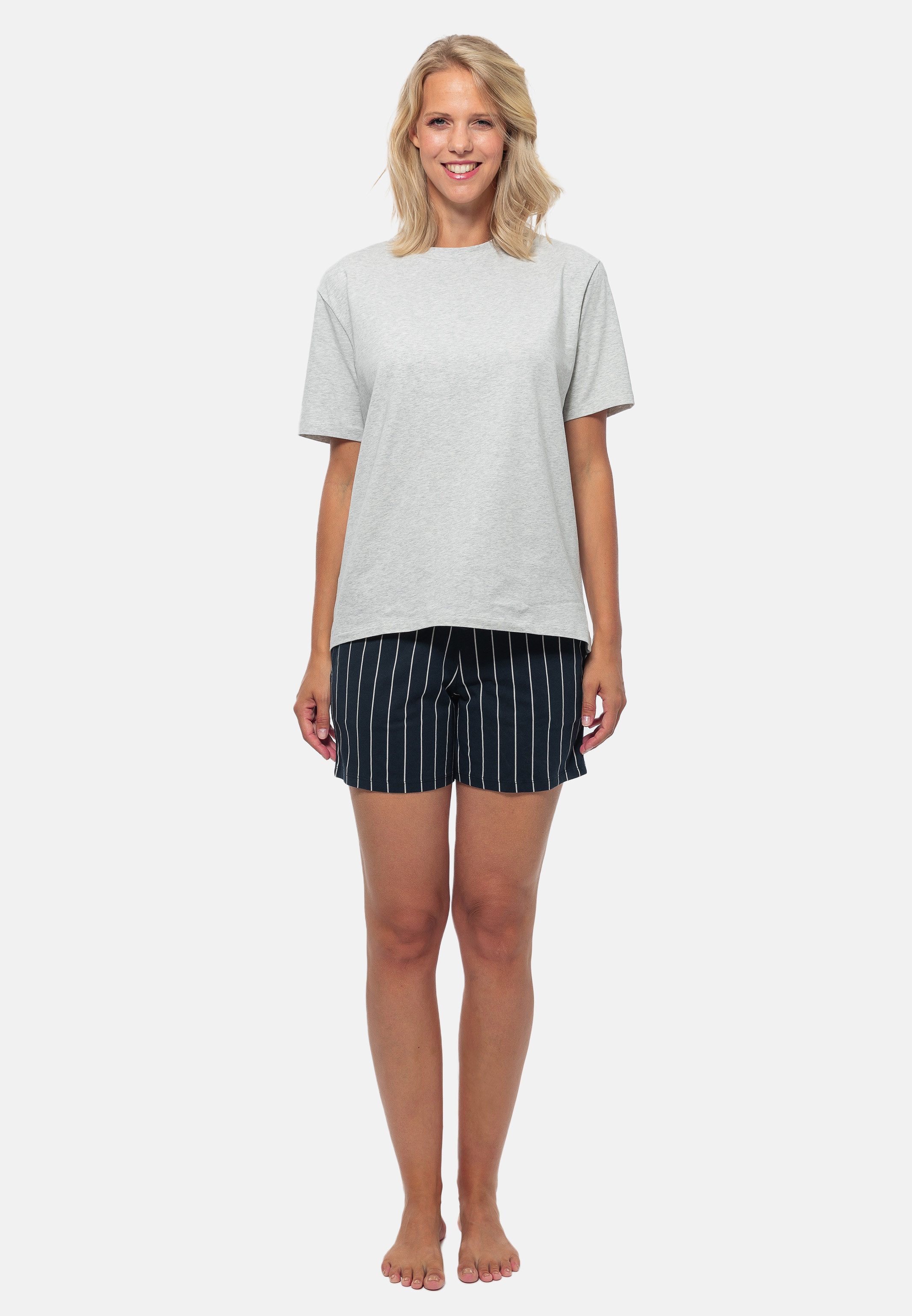 Schiesser Pyjama Organic Cotton (Set, 2 günstig online kaufen